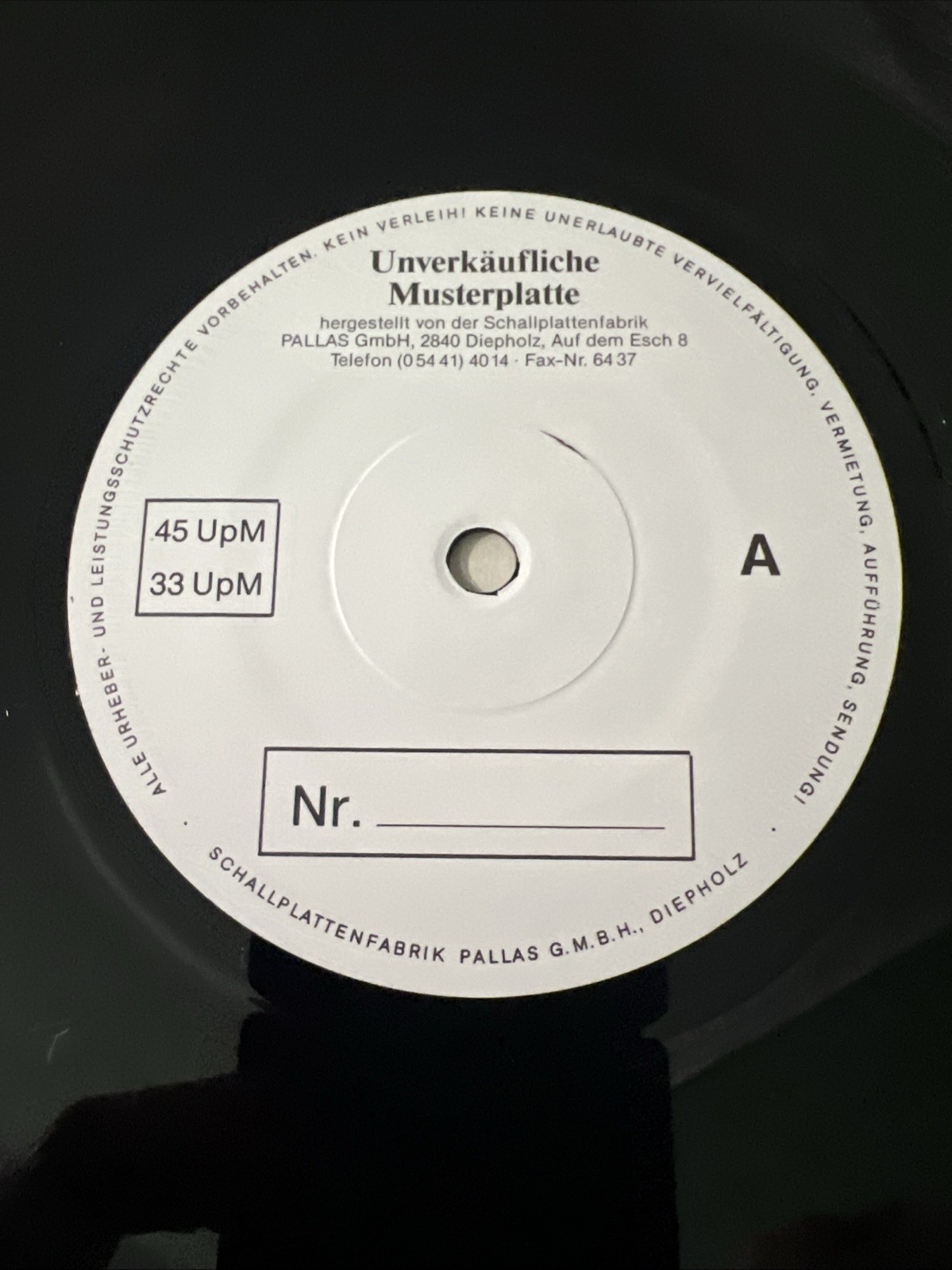 Monstrosity – Imperial Doom Promo Vinyl 1st Pressing Rare