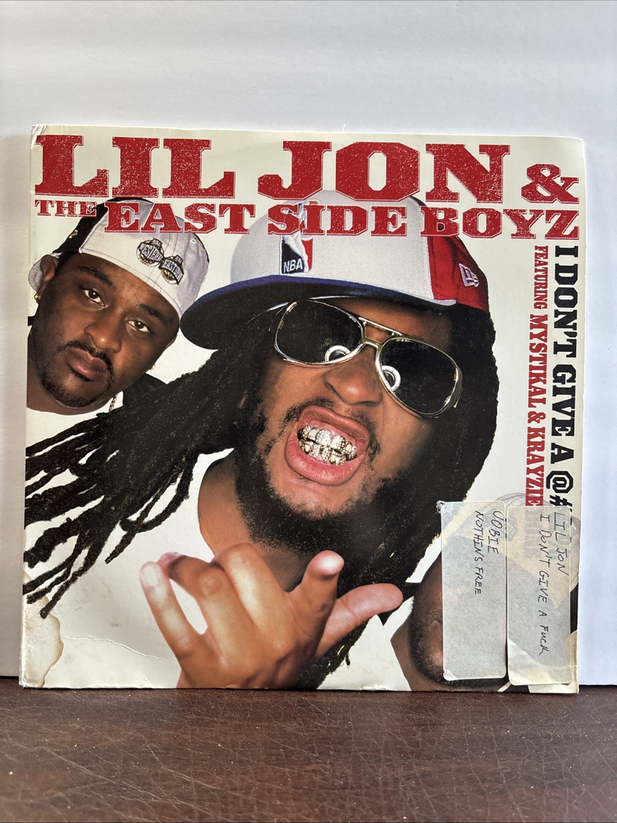 LIL JON & EASTSIDE BOYZ – I DONT GIVE A @#&% (2002 Vinyl 2374-0) 12” SINGLE EX