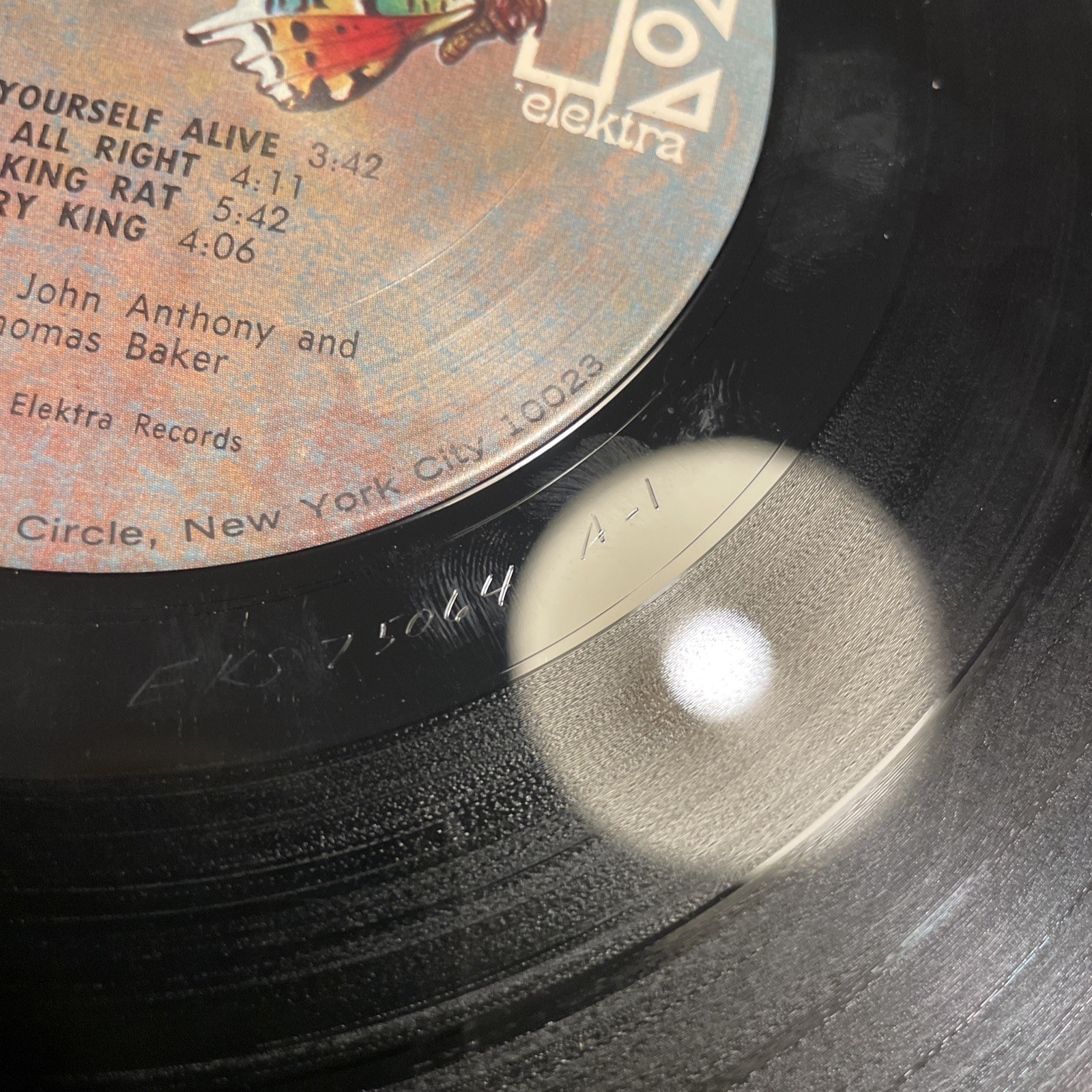 Queen – Queen (1973) LP | Original US Elektra Butterfly | VG+ Vinyl
