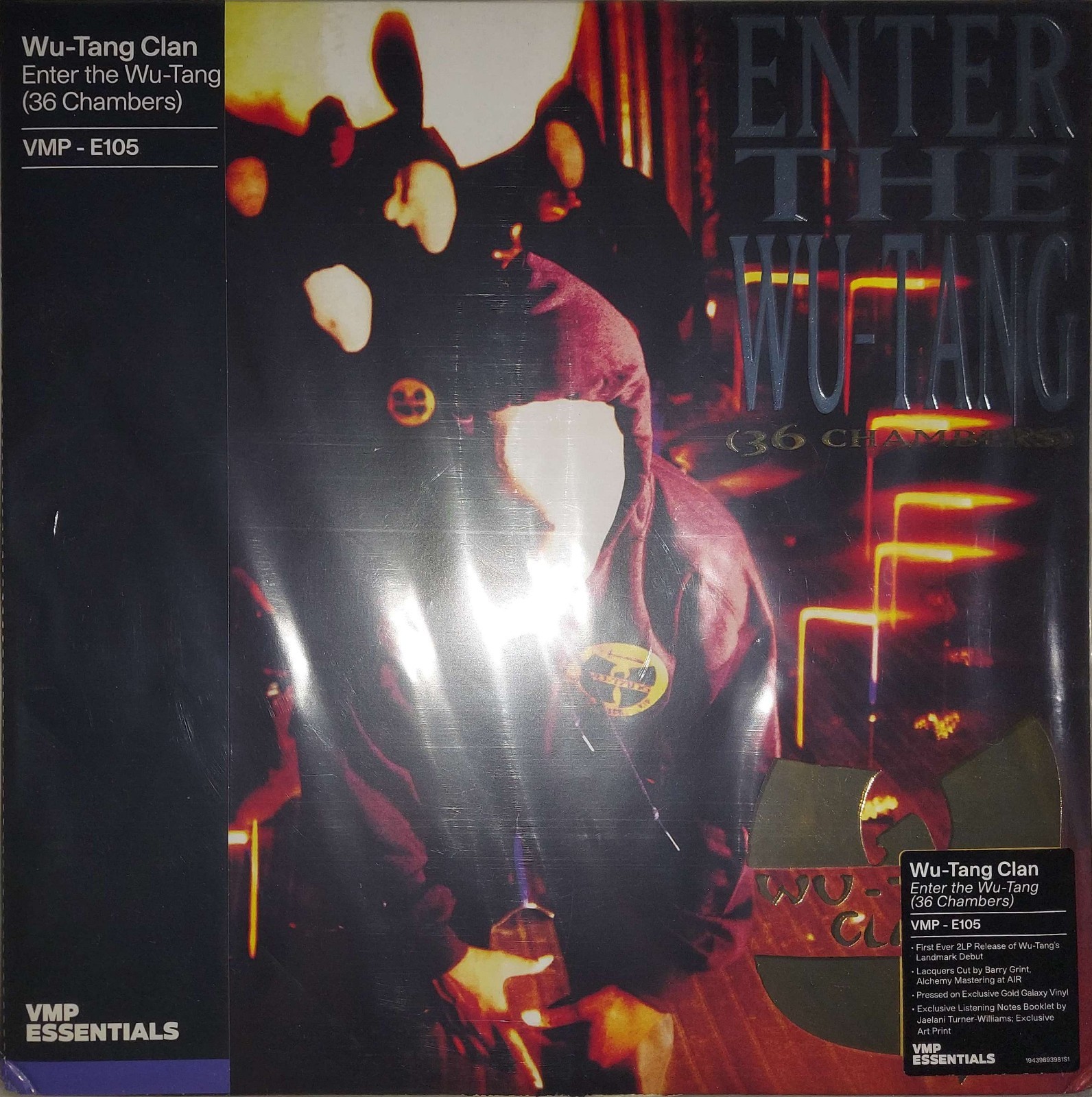 Wu-Tang Clan Enter the Wu-Tang (36 Chambers) 12″ Gold Vinyl LP VMP-E105