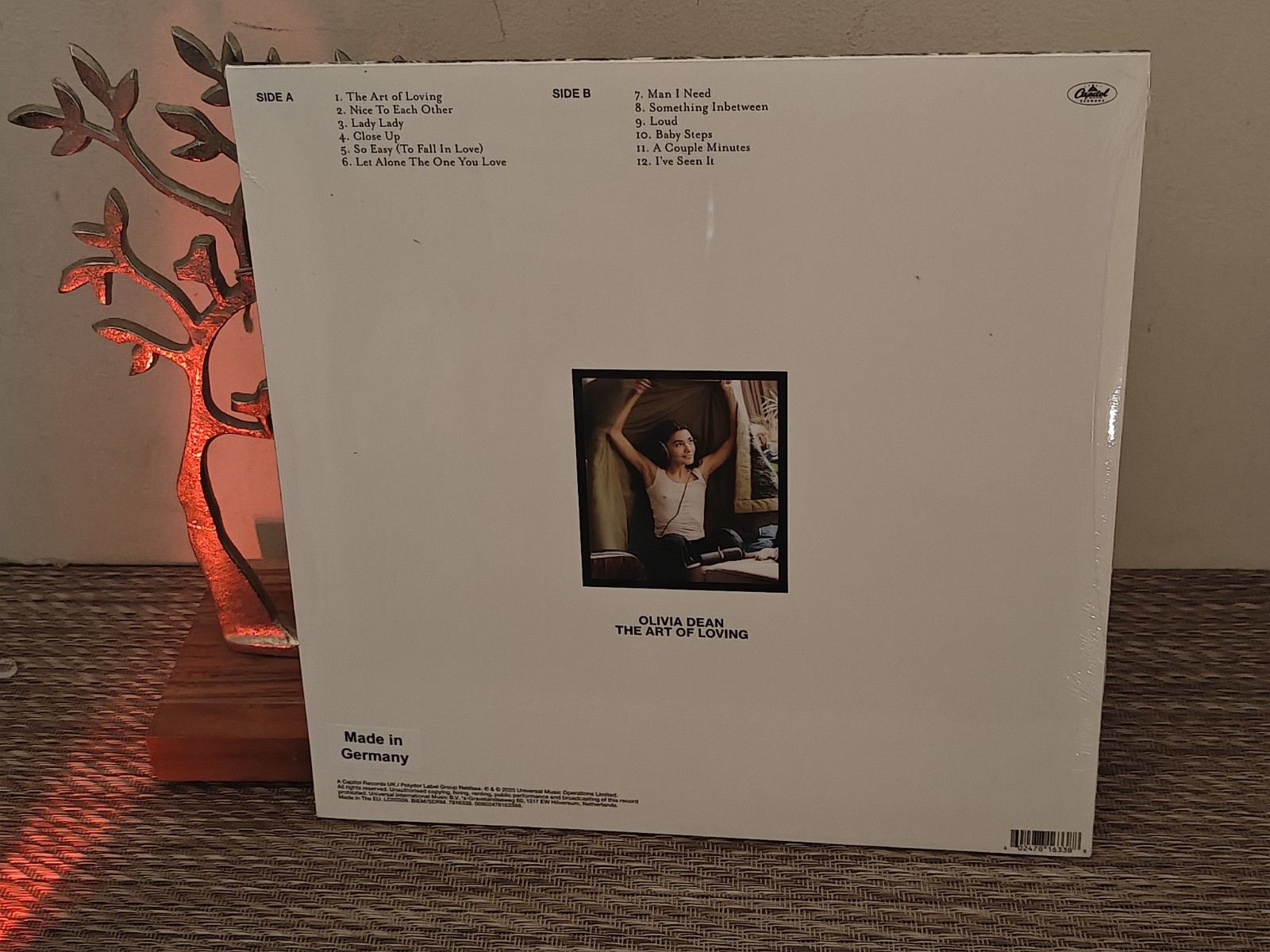 The Art of Loving D2C Alt Art LP olivia dean orange