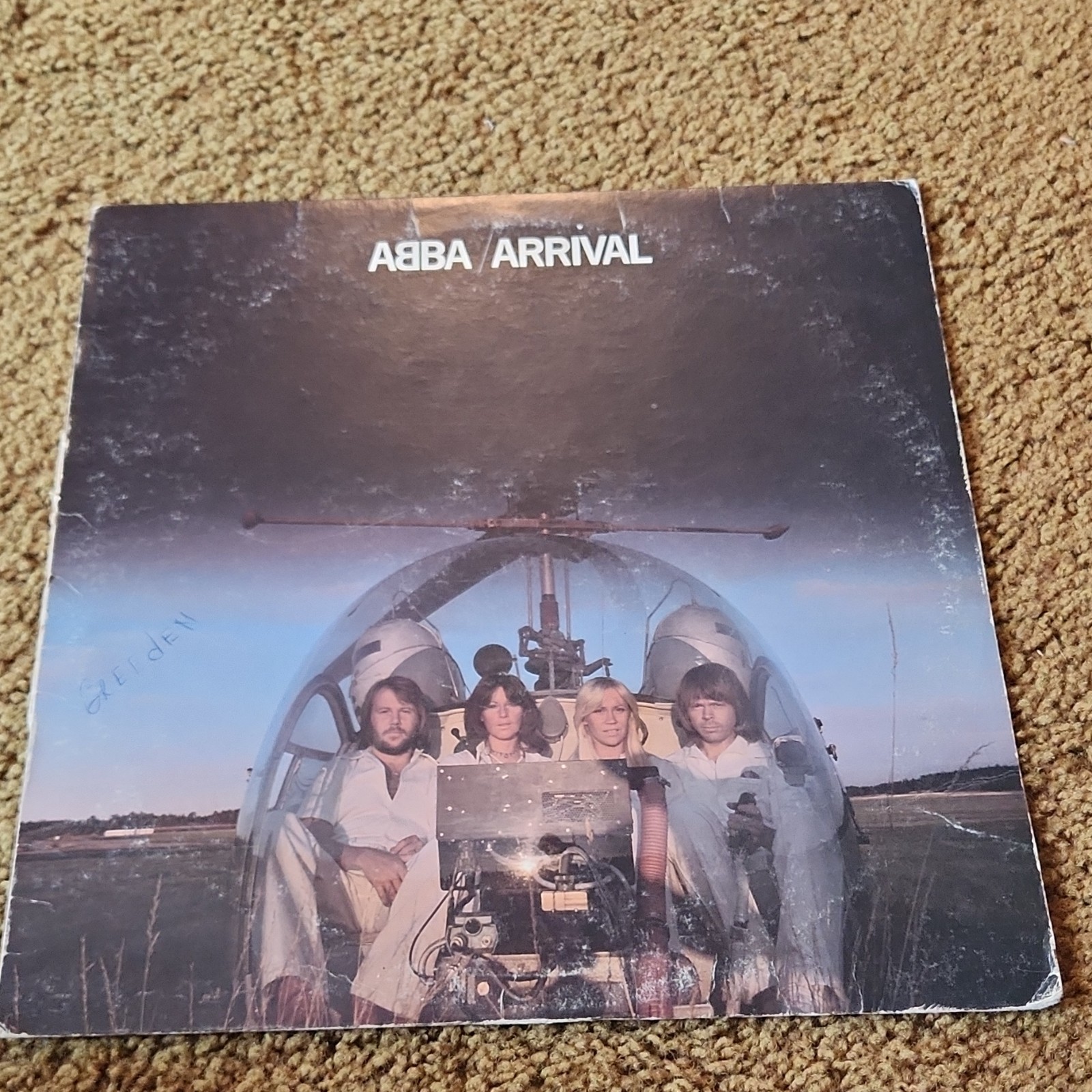ABBA Arrival Atlantic Records SD 18207 1976 1st Press Vinyl LP Album