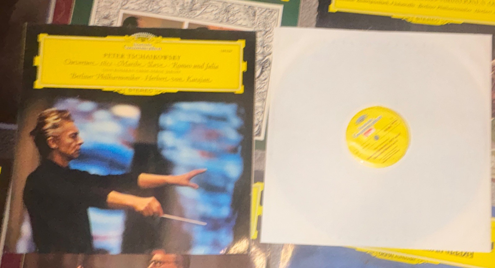 Lot of 22 Deutsche Grammophon Classical Vinyl LPs W/Original Inlays NM/MT