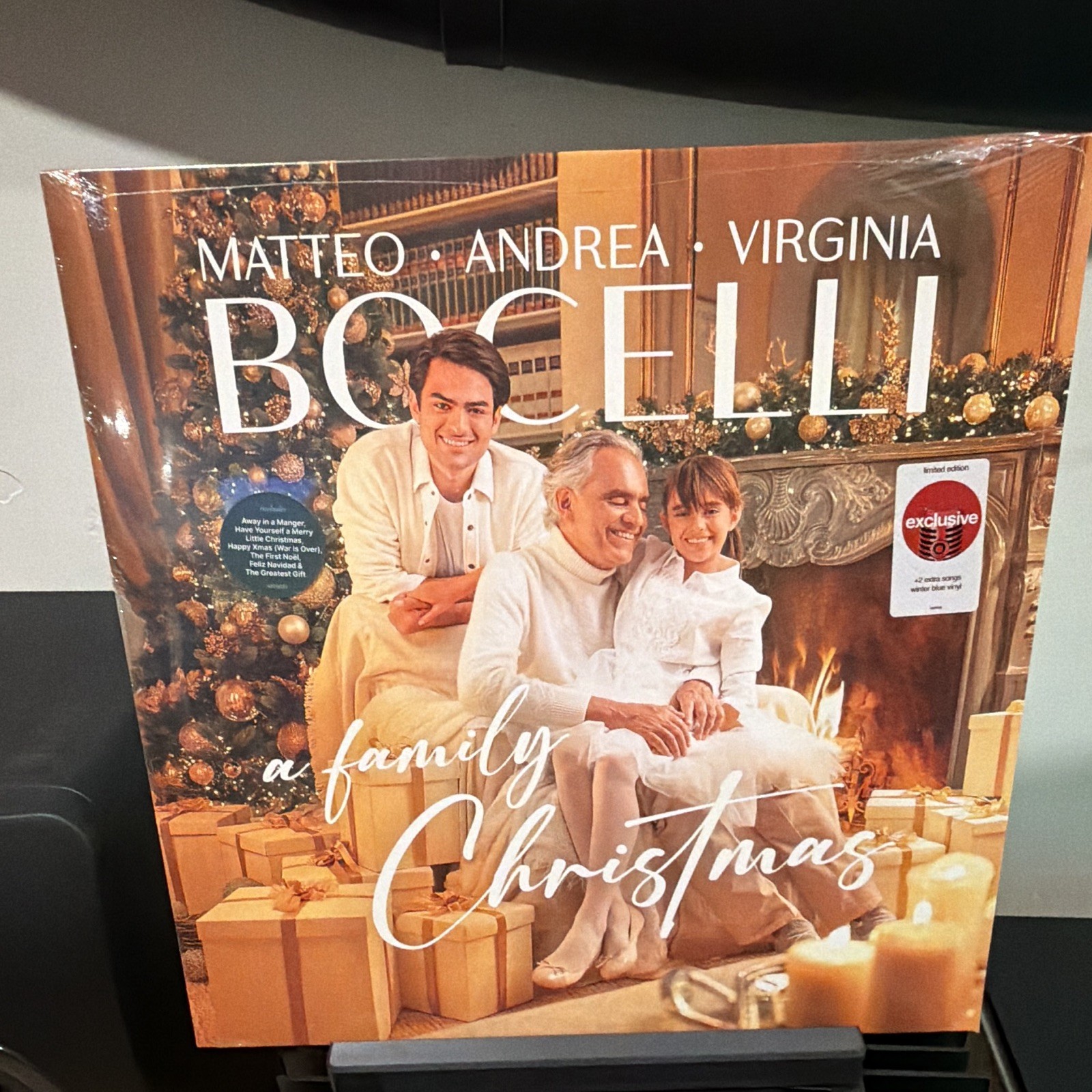 Matteo Bocelli/Andrea Bocelli/Virginia – A Family Christmas Decca 12″ LP