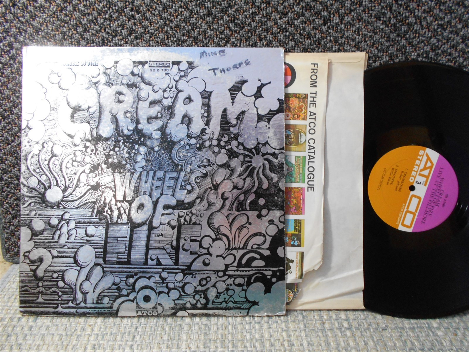 Cream vg+ / ex original noc GF 2LP Wheels of Fire