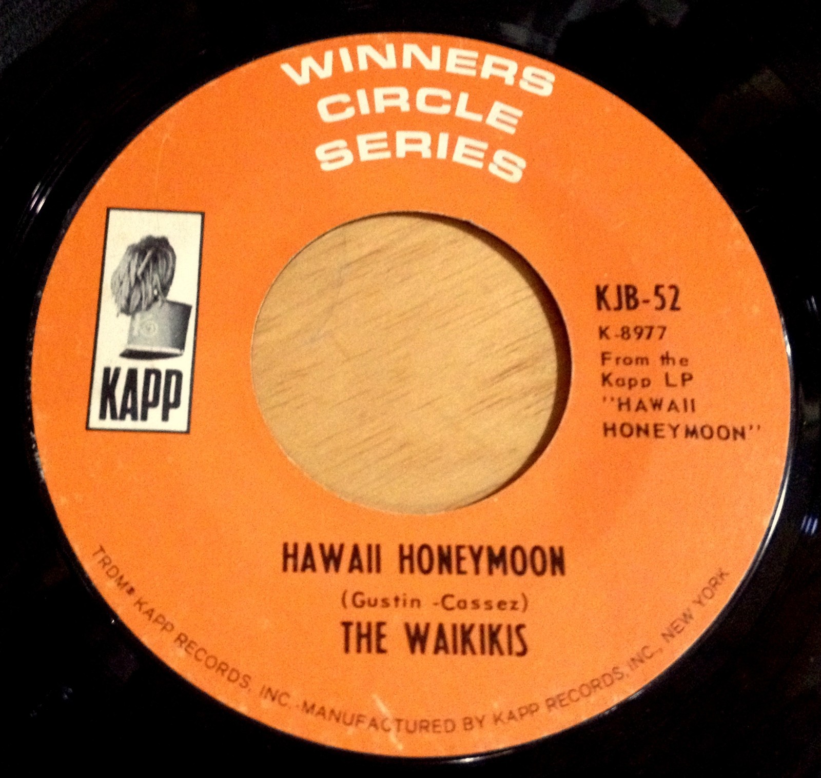 The Waikikis 45 Hawaii Honeymoon / Remember Boa-Boa reissue