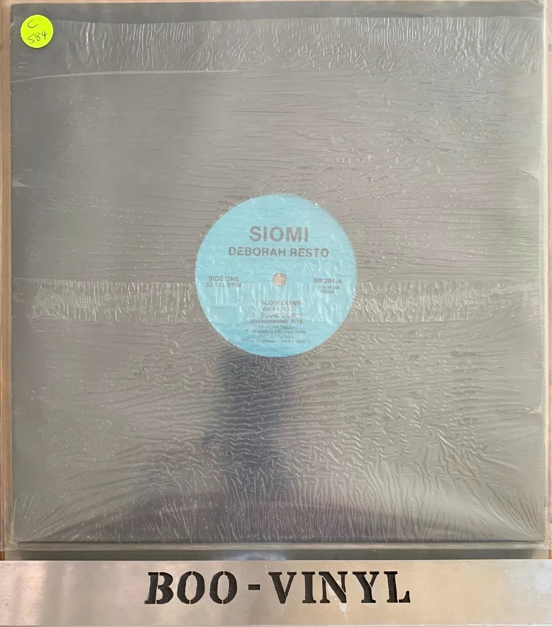 DEBORAH RESTO – Slow Down SIOMI Label Rare US press Vinyl Soul Record Ex Con