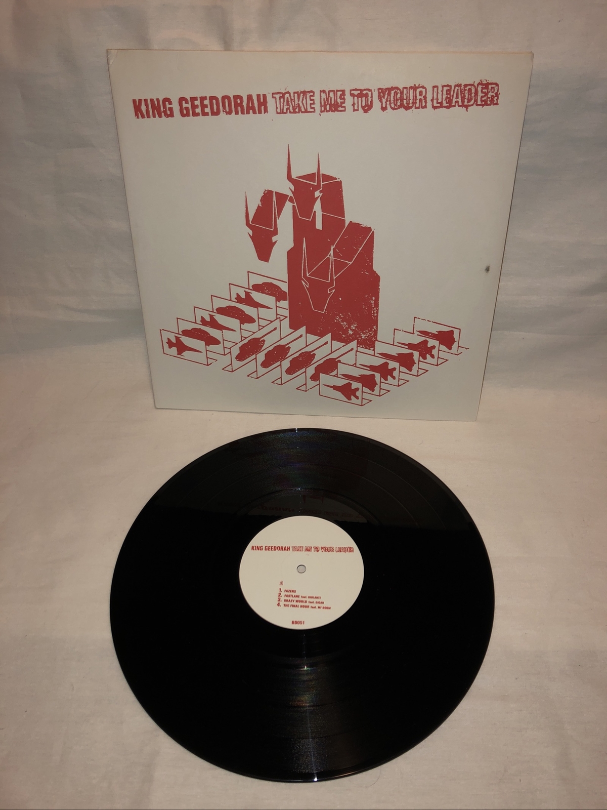 King Geedorah Take Me To Your Leader Mf Doom Vinyl Lp Big Dada Vinyl 2 Lp Rare