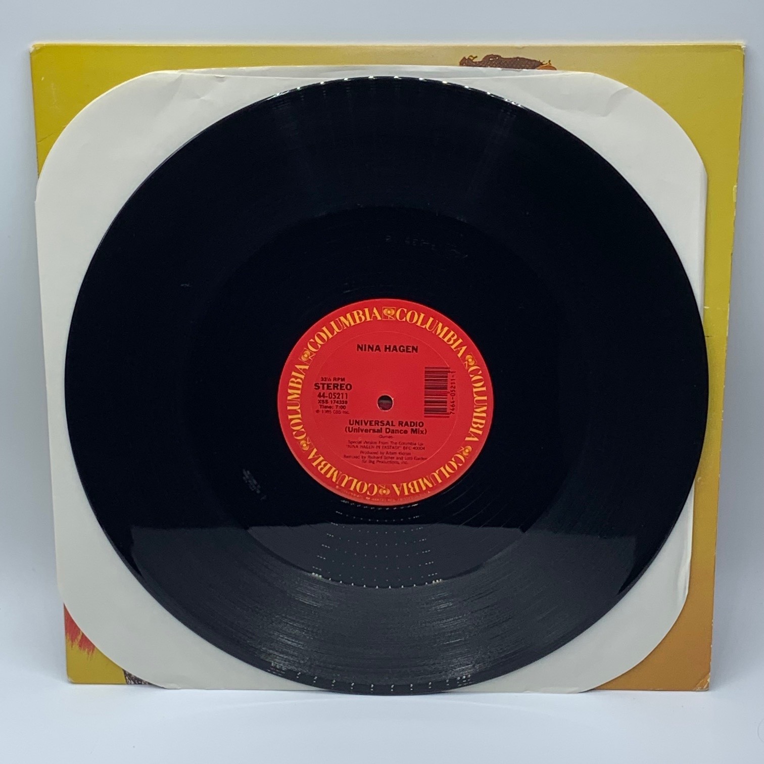Nina Hagen ‎- Universal Radio (12″ Maxi-Single, 1985) New Wave Synth Pop PROMO
