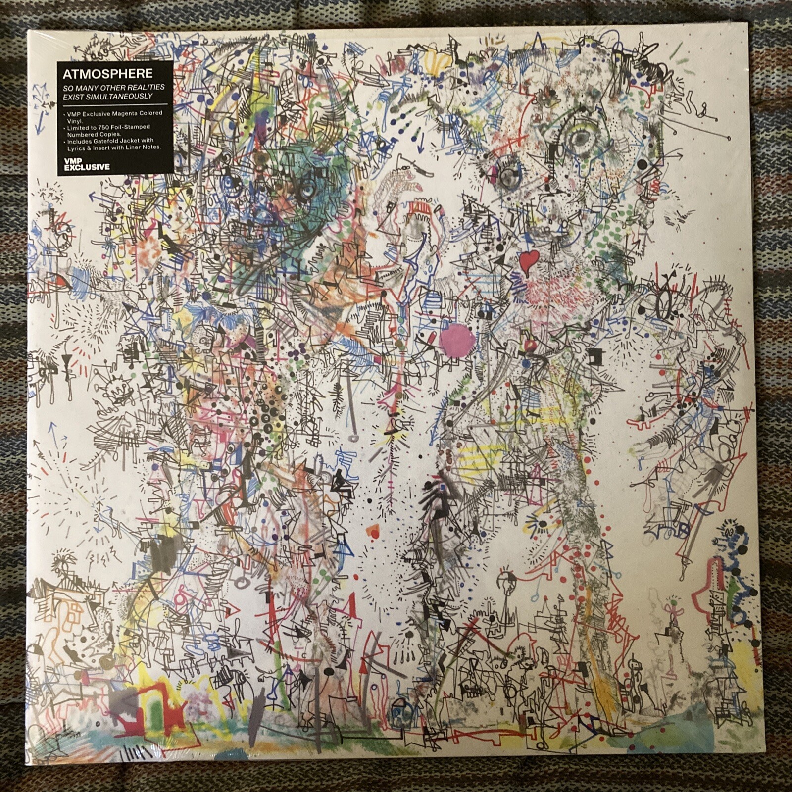 NEW Atmosphere So Many Other Realities MAGENTA LP Vinyl Me Please VMP #745/1000