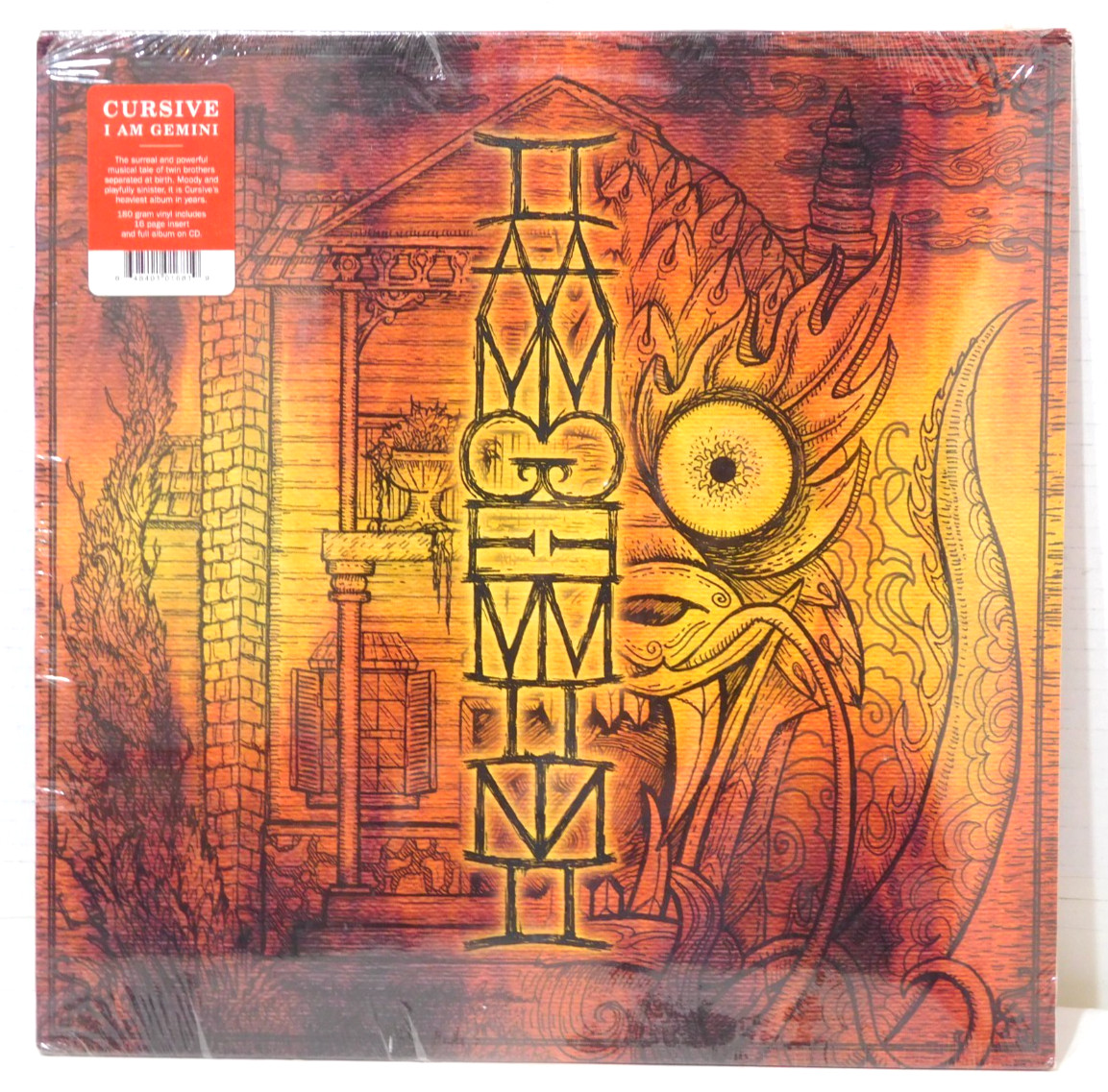 NEW SEALED Cursive I Am Gemini Picture Disc Vinyl Record OOP