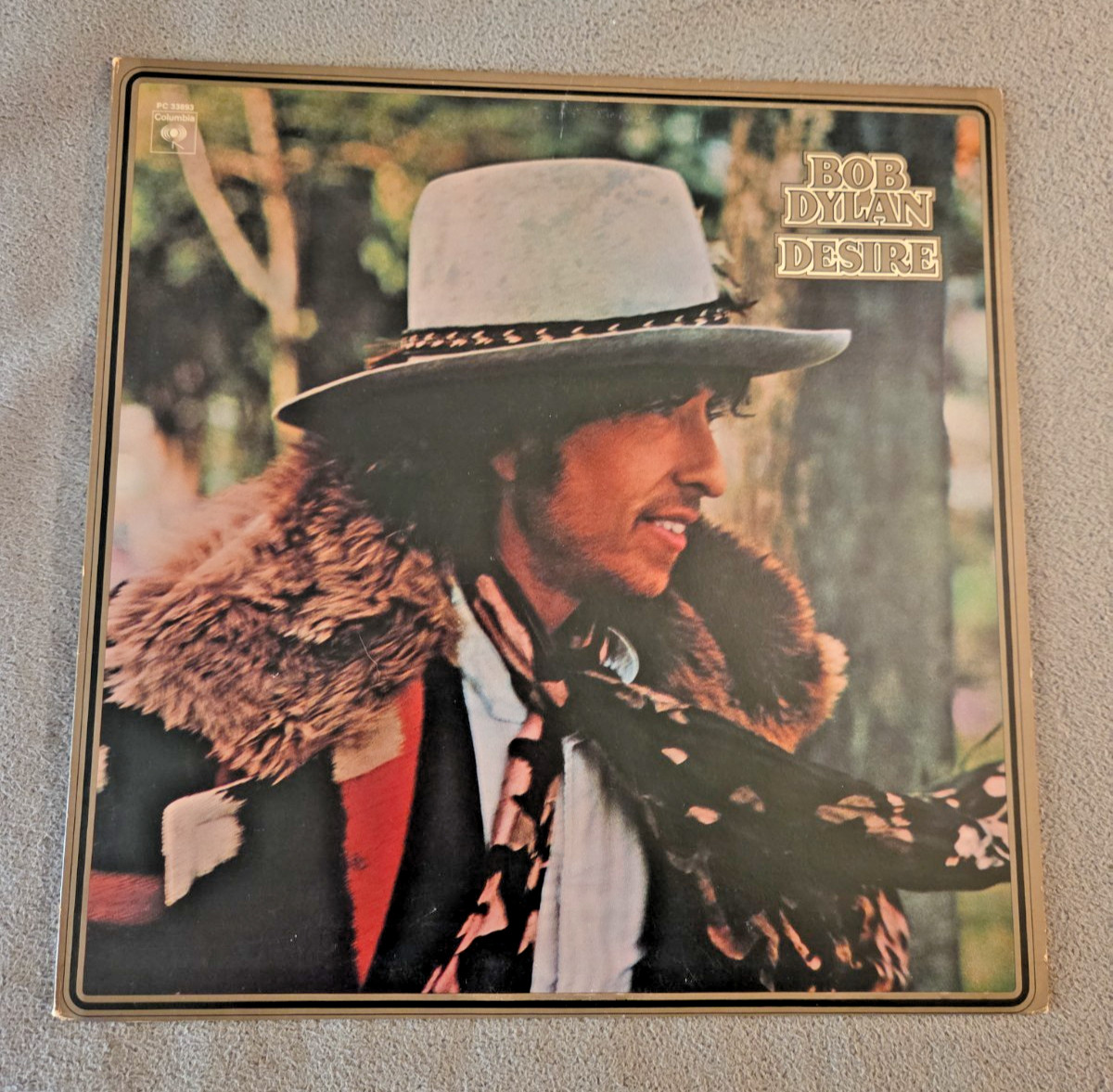 Bob Dylan – Desire 1975 LP Columbia Records PC 33893 Vintage Vinyl Album