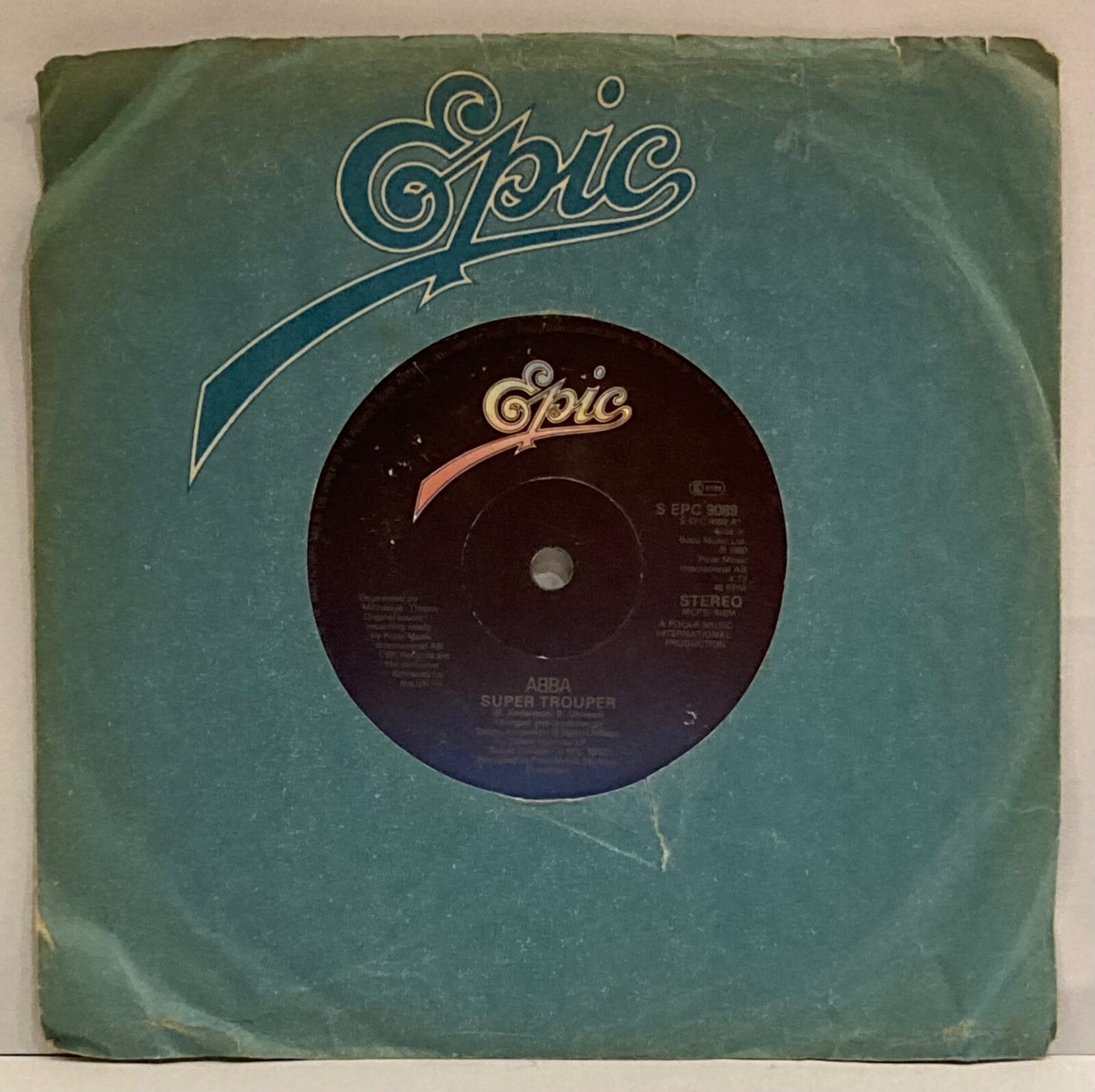 Abba Super Trooper Epic 45