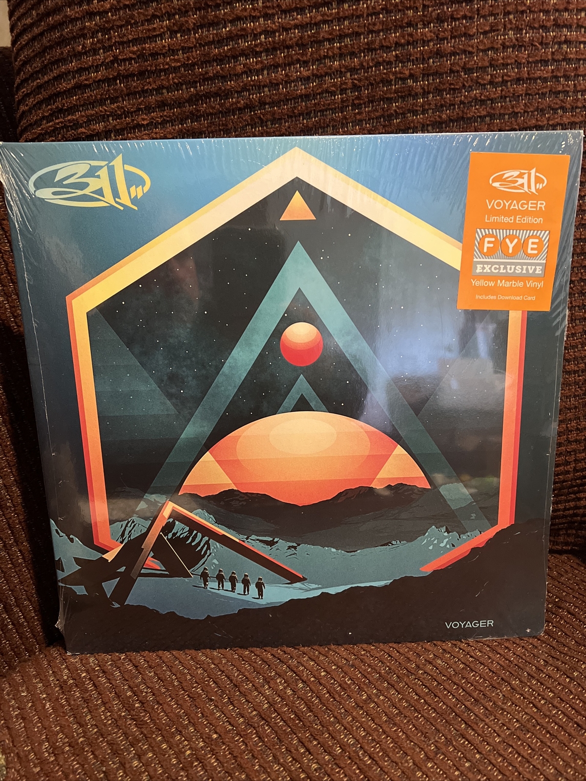 311 Voyager Vinyl 2LP Limited Edition Exclusive Yellow Marble Brand New Sealed