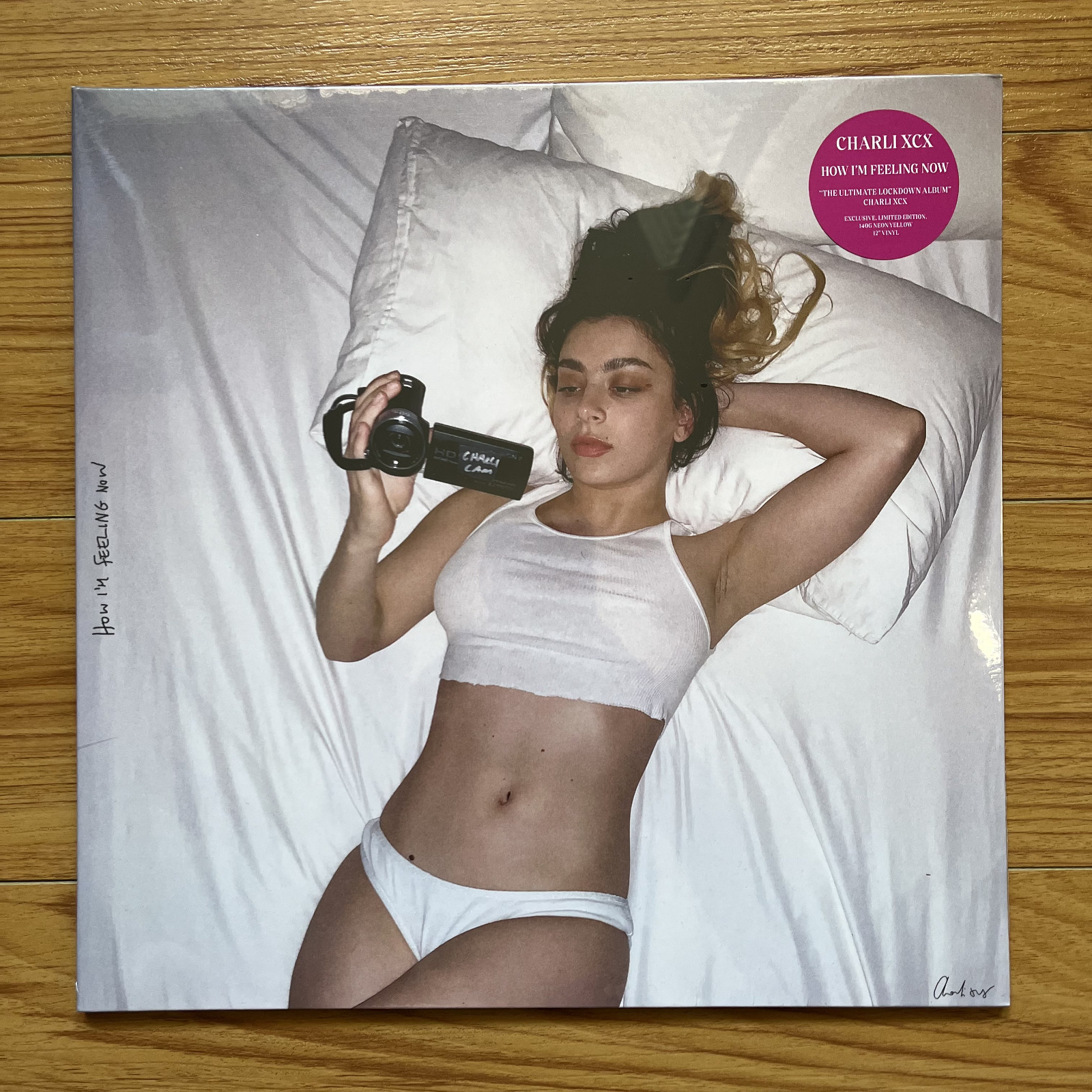 Charli XCX How I’m Feeling Now NEON YELLOW Vinyl LP New
