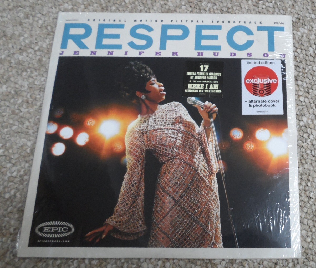 Respect Soundtrack Jennifer Hudson. 2 LP Target Ed Photobook Alt Art NEW Sealed