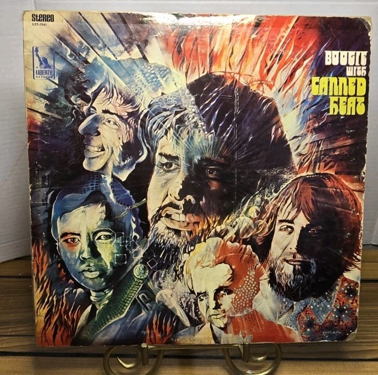 Canned Heat – Boogie With Canned Heat Vinyl LP 1968 Original Liberty LST-7541