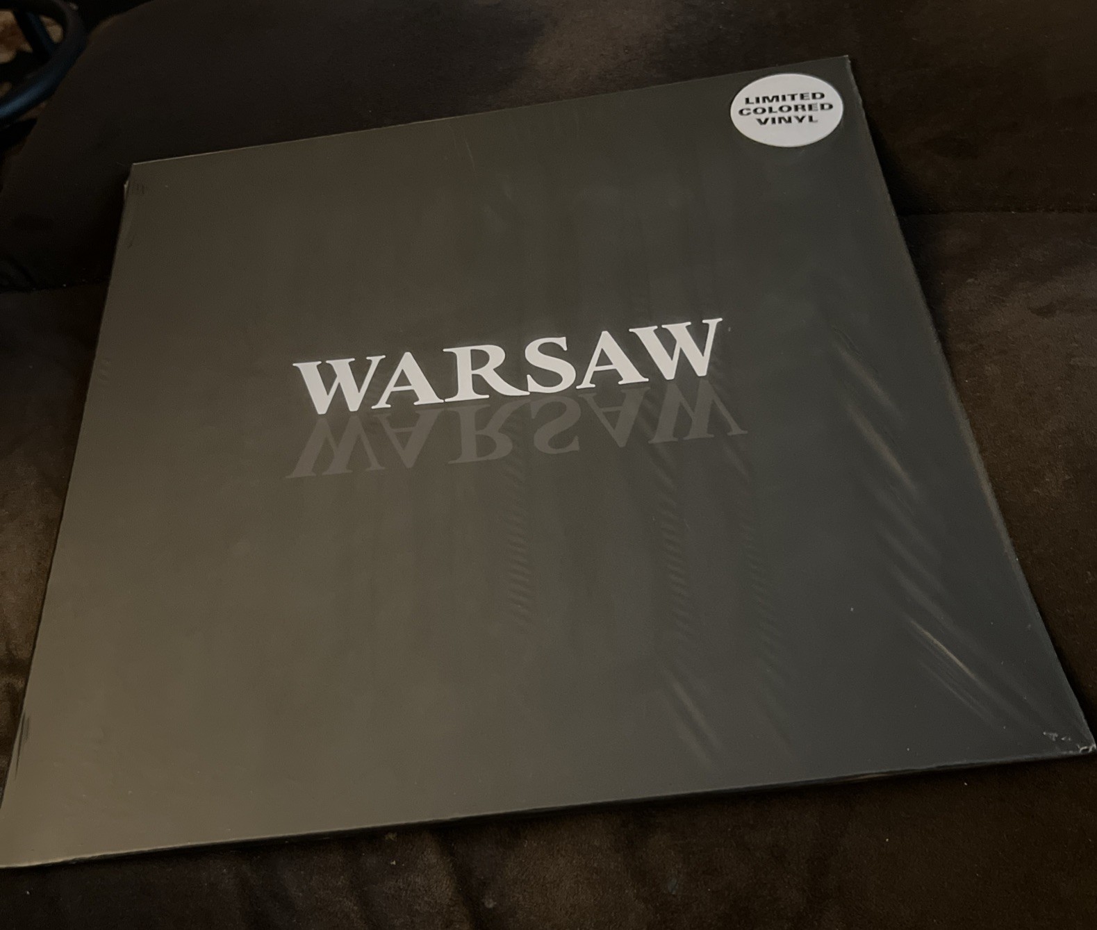 Warsaw Limited Edition Colored Vinyl LP 2021 UK Import Reissue