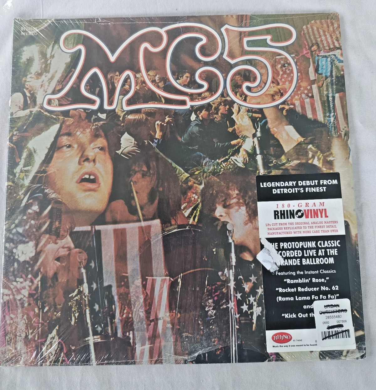 MC5 LP “Kick Out The Jams” Debut SEALED Vinyl LP 1969 Elektra NEW