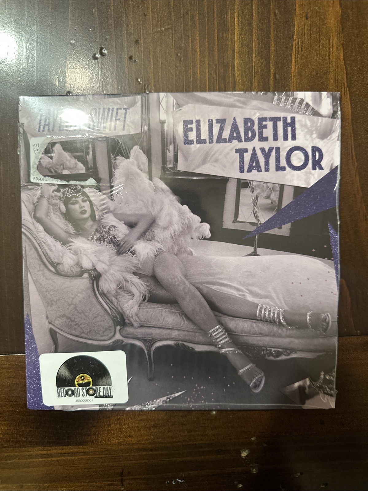 TAYLOR SWIFT Elizabeth Taylor 7″ Record Store Day Violet Glitter Vinyl NEW!