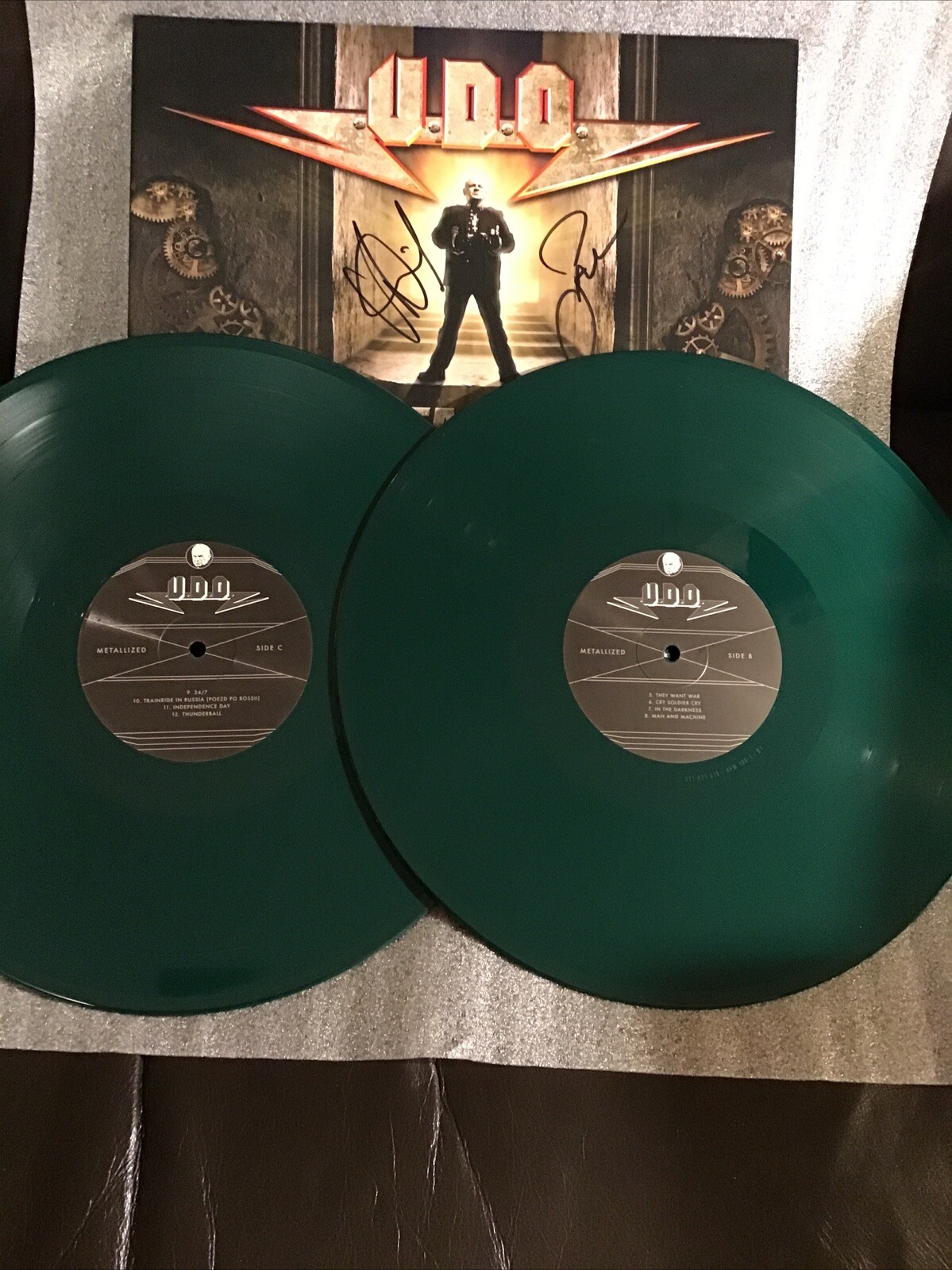 Vinyl Records – U.D.O.- Metallized- Limited Edition Dark Green,New,signed