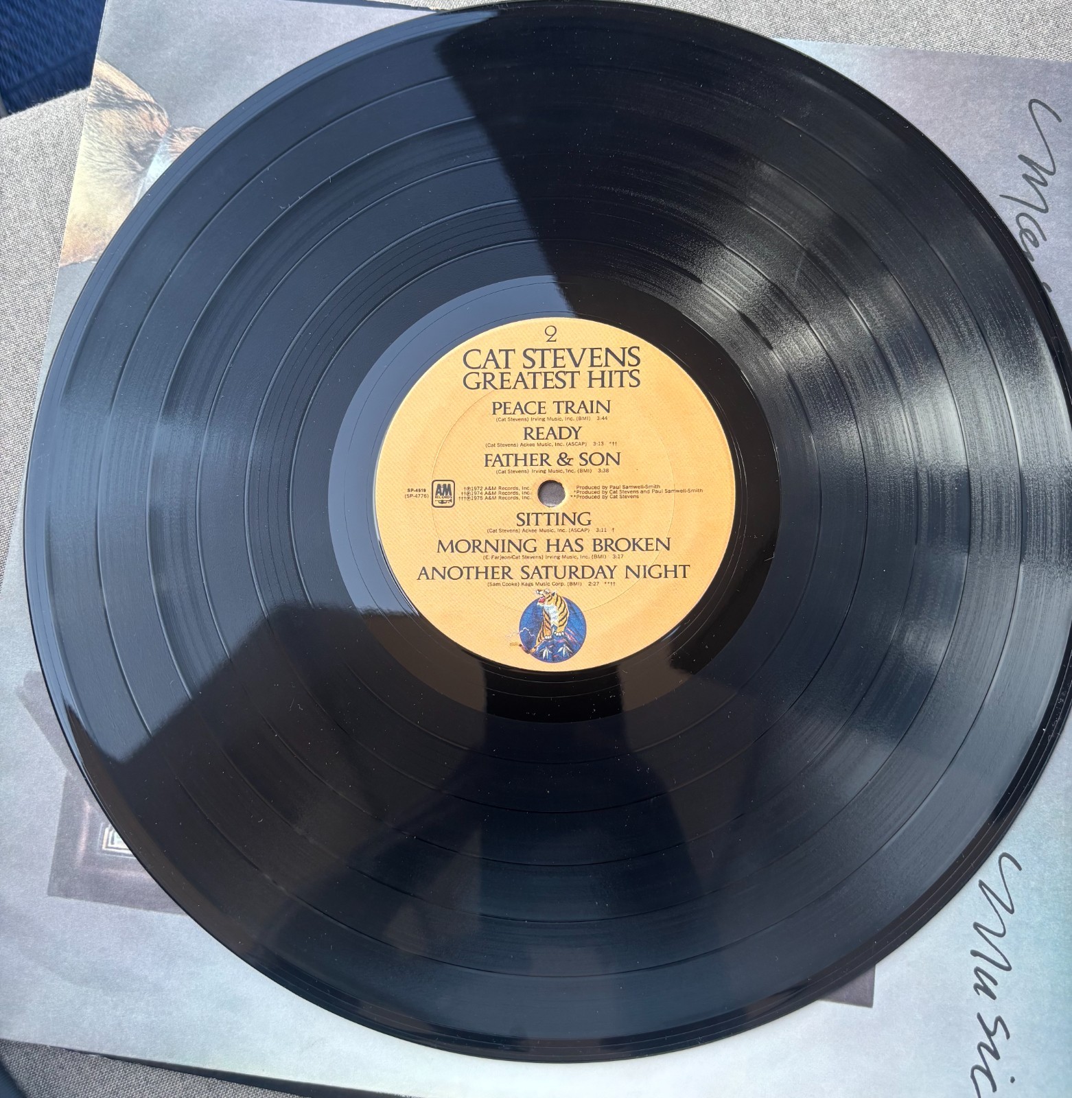 Cat Stevens – Greatest Hits Vinyl LP Original Fold-Out Calendar/Poster