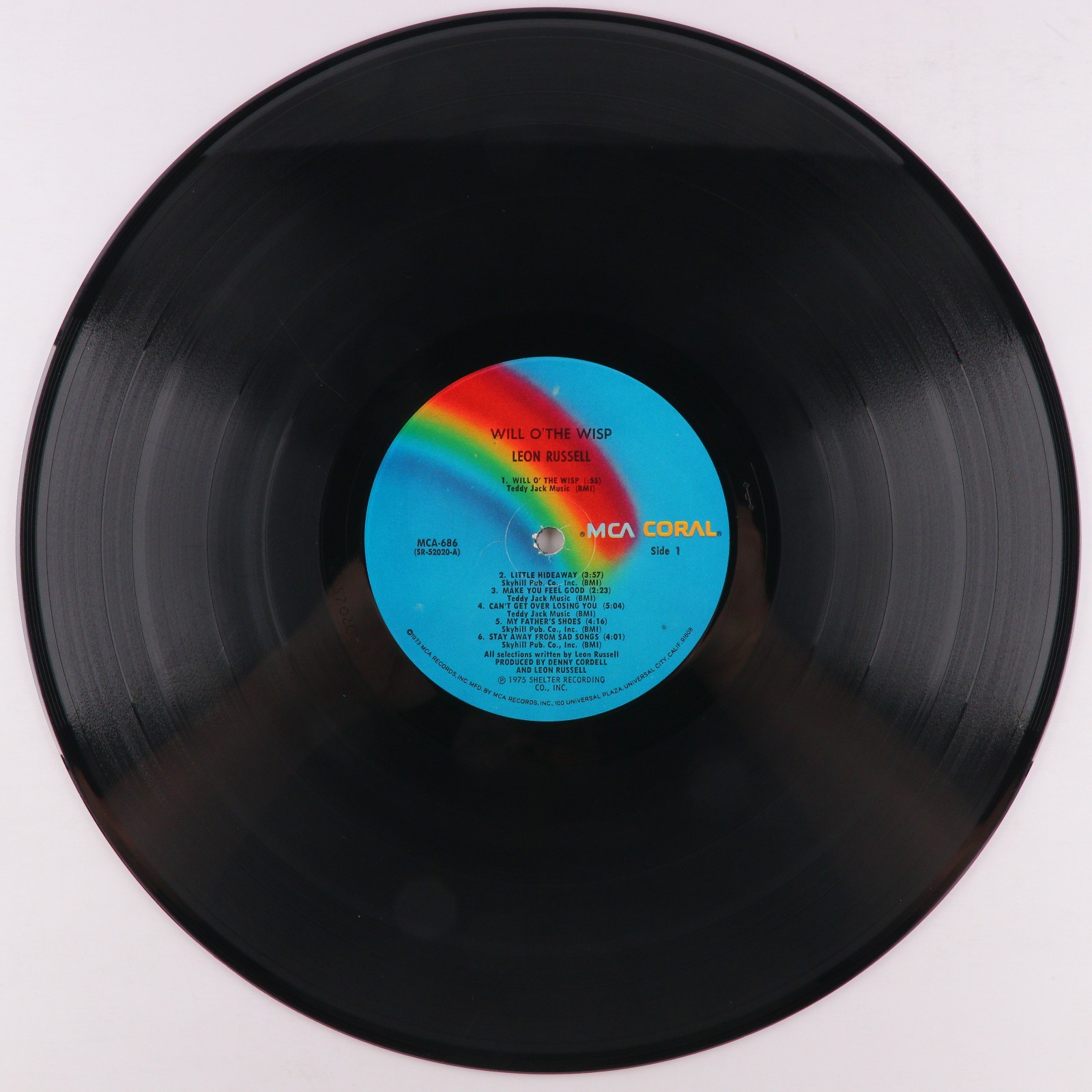 Leon Russell Will O’ The Wisp 1979 Reissue 12″ LP Vinyl Record MCA-686 SRL-52020