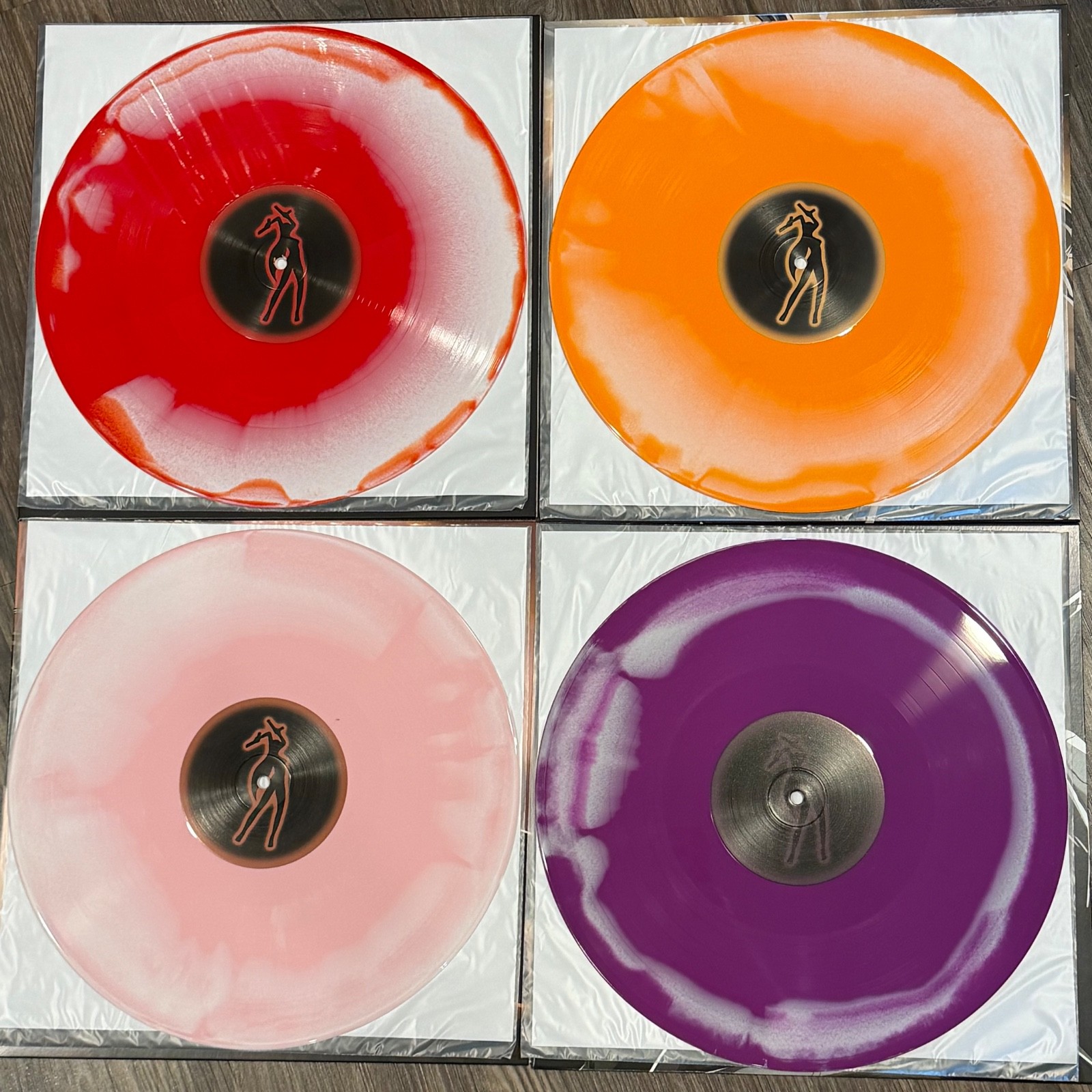 Devil May Cry Soundtrack Limited Edition Deluxe 4XLP Colored Vinyl Record Laced