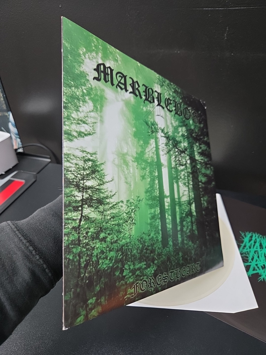 Marblebog Forestheart Lp Clear Vinyl 2007 1st Press W/Insert EX/NM Wax RARE