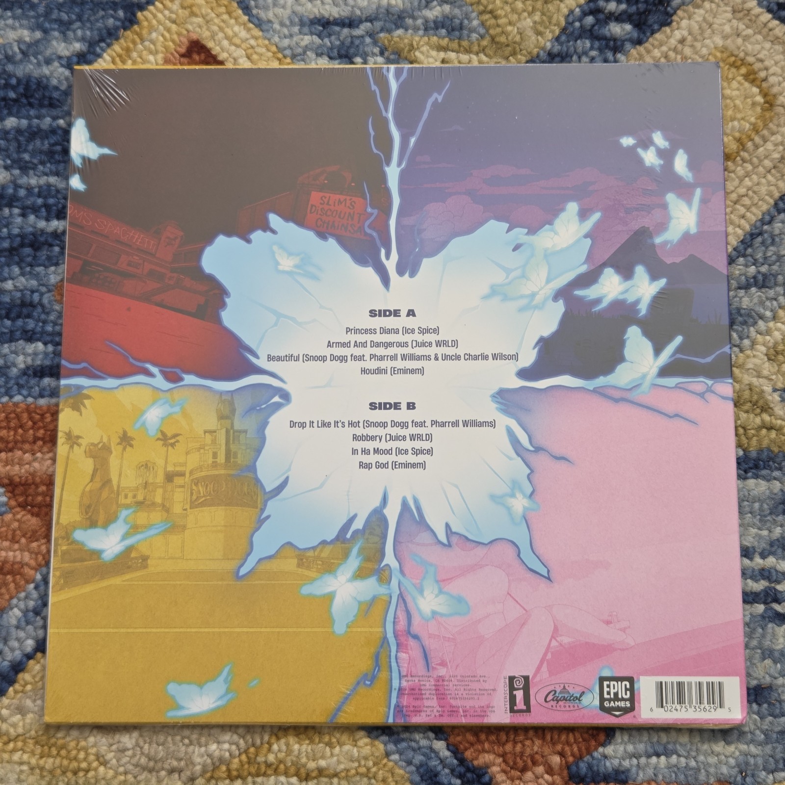 Fortnite Remix Chapter 2 – Snoop Dogg Gold Vinyl LP