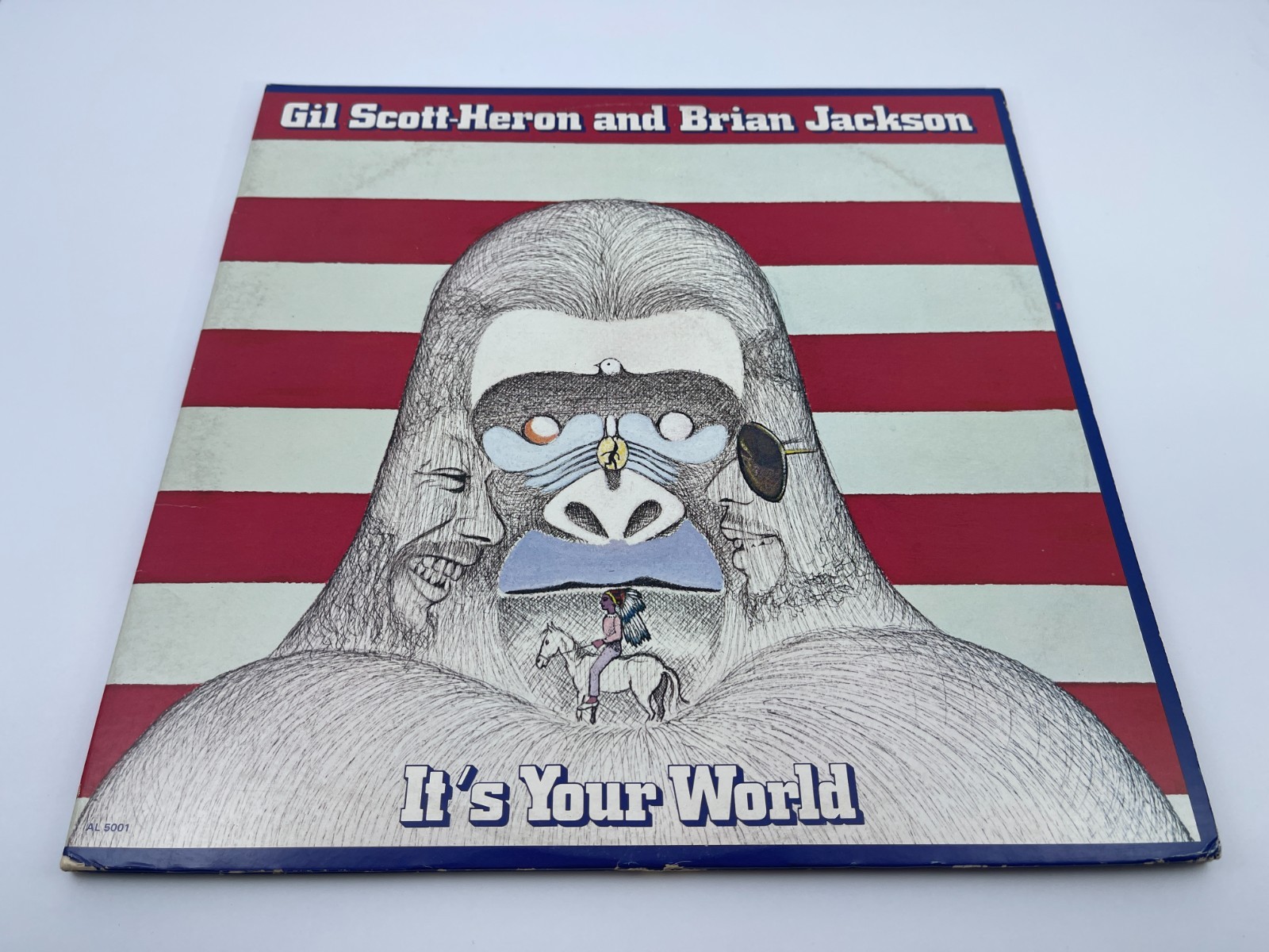 Used Gil Scott-Heron and Brian Jackson “It’s Your World” Vinyl LP
