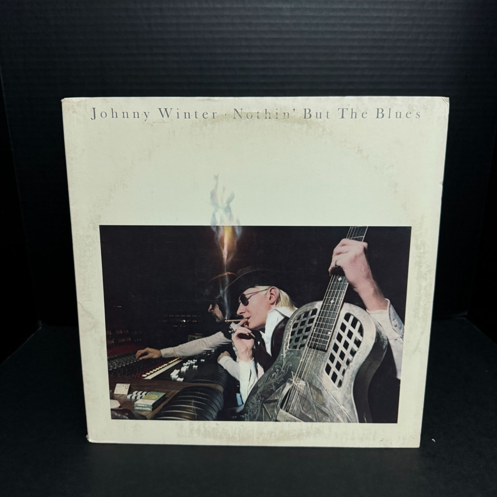 Johnny Winter Nothin But The Blues LP Vinyl 33RPM Record Blue Sky PZ 34813 Album