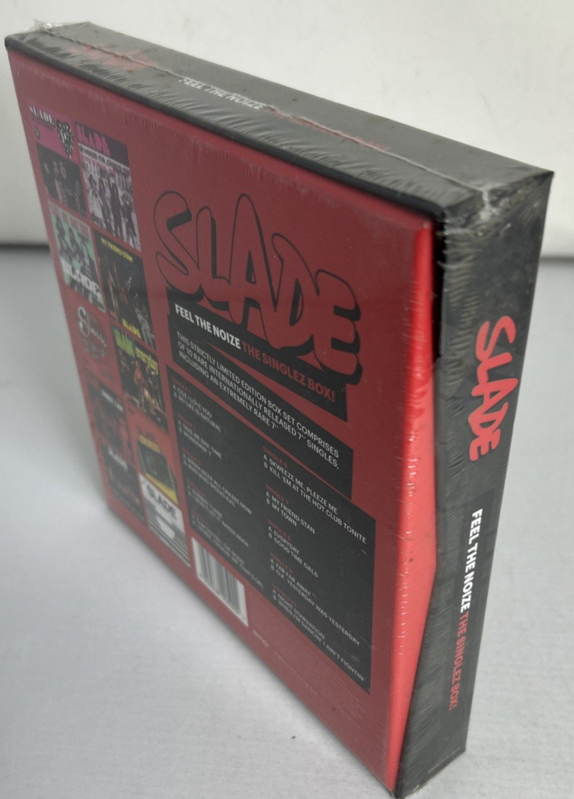 Slade Feel the Noize: The Singlez Box! (Vinyl) 7″ Single Box Set, Import, Sealed
