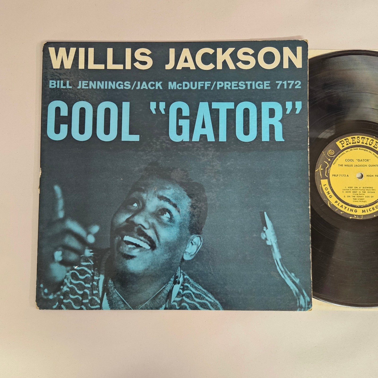 Willis Jackson – Cool Gator – Prestige 1960 Mono DG Jack McDuff Soul Jazz