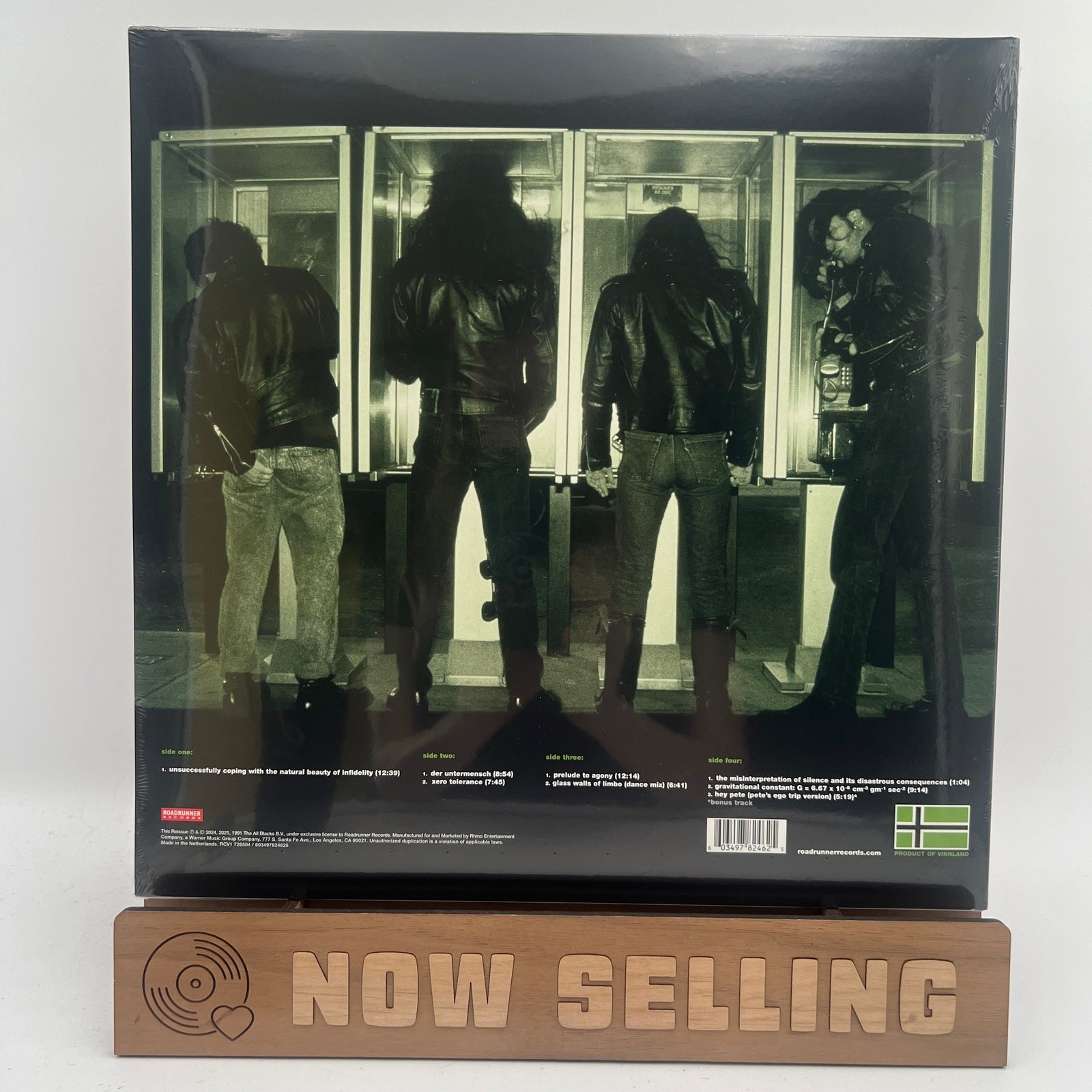 Type O Negative – Slow Deep And Hard Vinyl Green Black Marble Rocktober SEALED