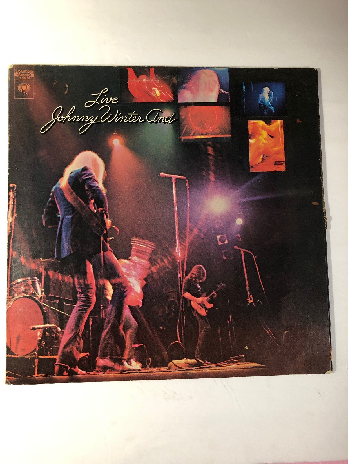 JOHNNY WINTER AND Live LP Columbia C 30475 1971 1st PR Vinyl VG +