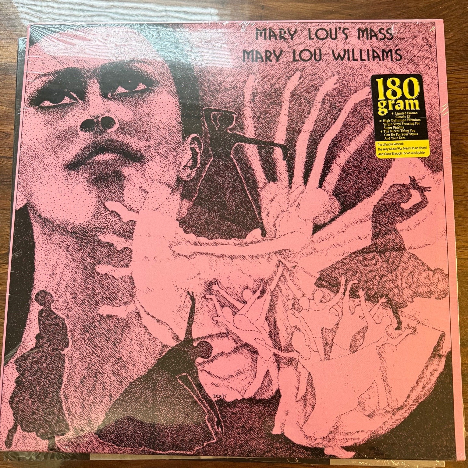 Mary Lou Williams – Mary Lou’s Mass LP Record 1975 Mary Records Reissue New