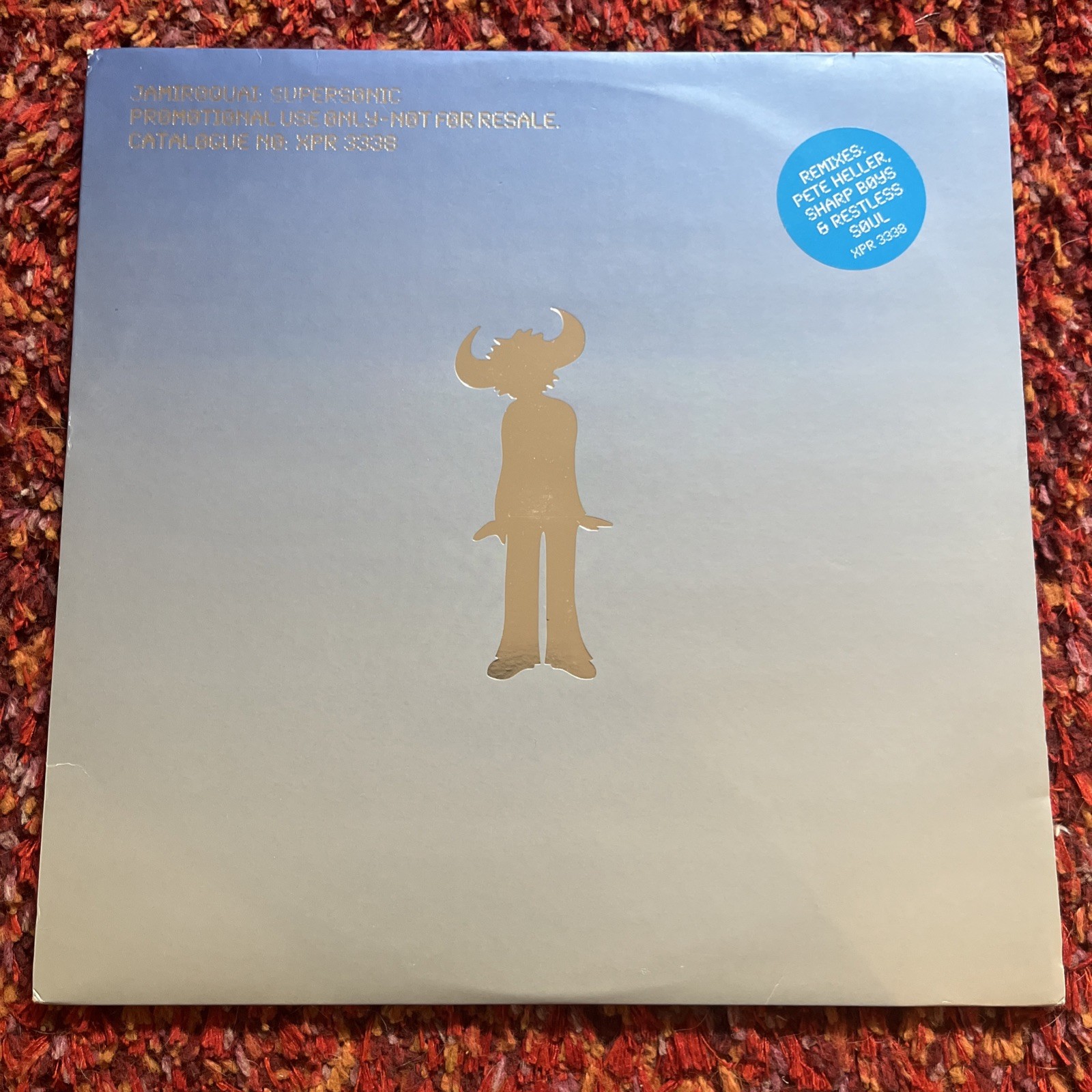Jamiroquai ‎– Supersonic 2×12″ Vinyl UK Import, Pete Heller Remixes, Near Mint