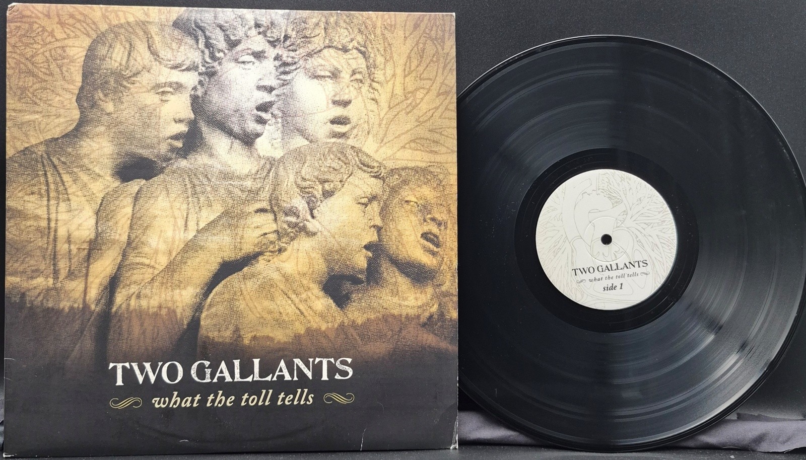 TWO GALLANTS What The Toll Tells 2006 2LP VG+ 180G Plays Well Saddle Creek