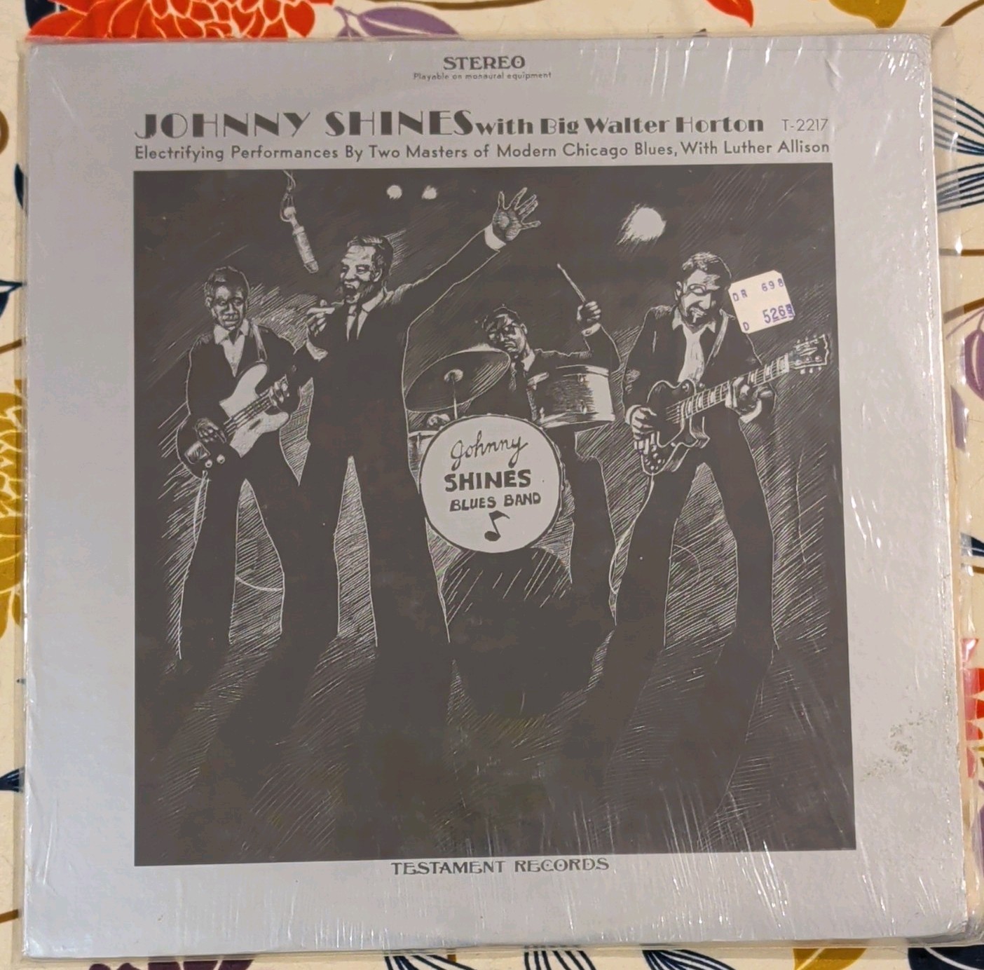 Johnny Shines Big Walter Horton Electrifying Performances T-2217 1969 Vinyl LP