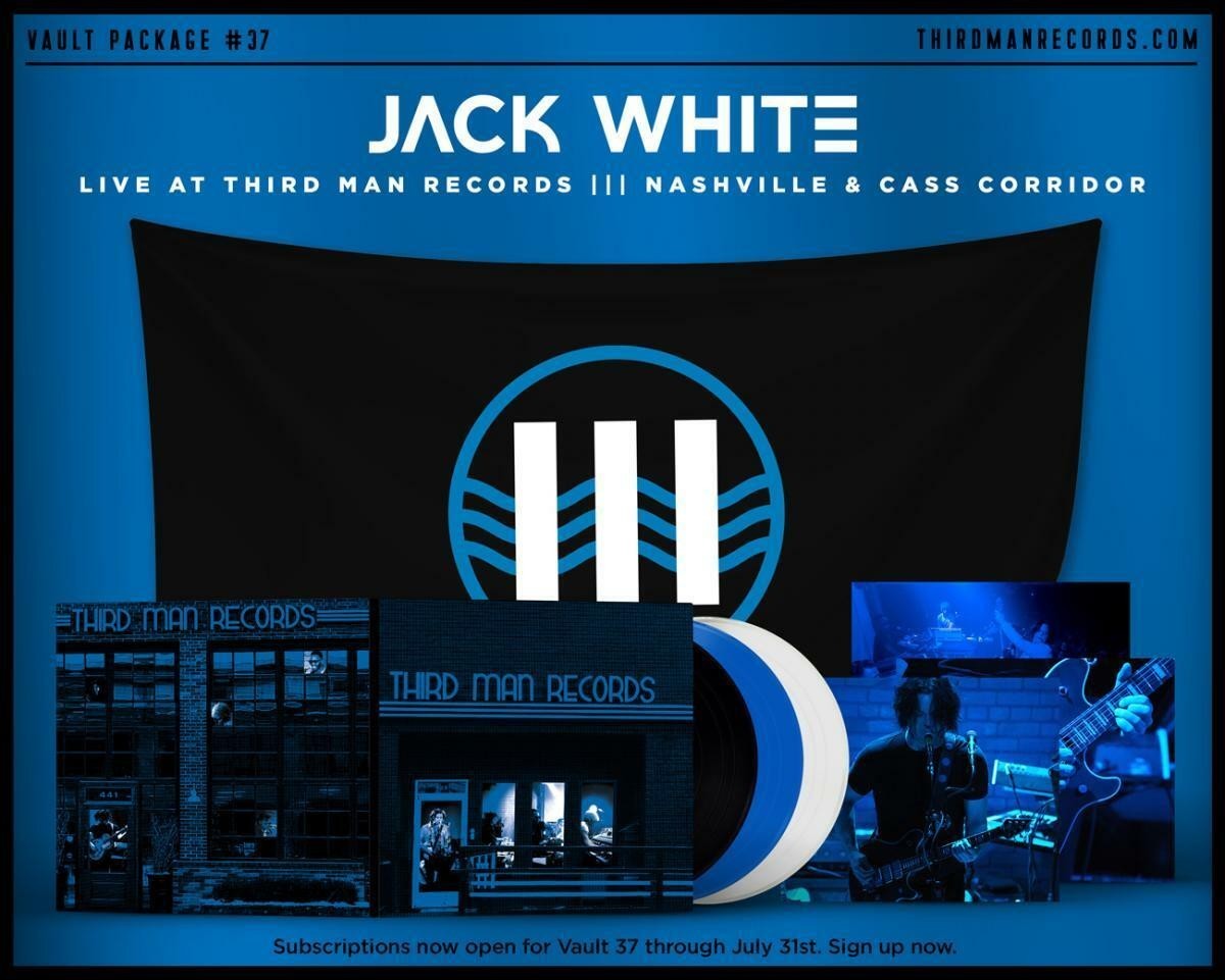 THIRD MAN RECORDS VAULT #37: Jack White Live At Third Man Records Nashville Cass