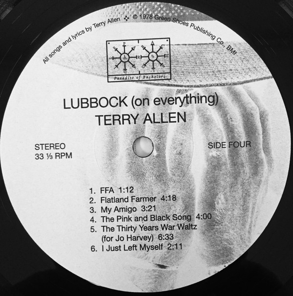Terry Allen – Lubbock (On Everything)