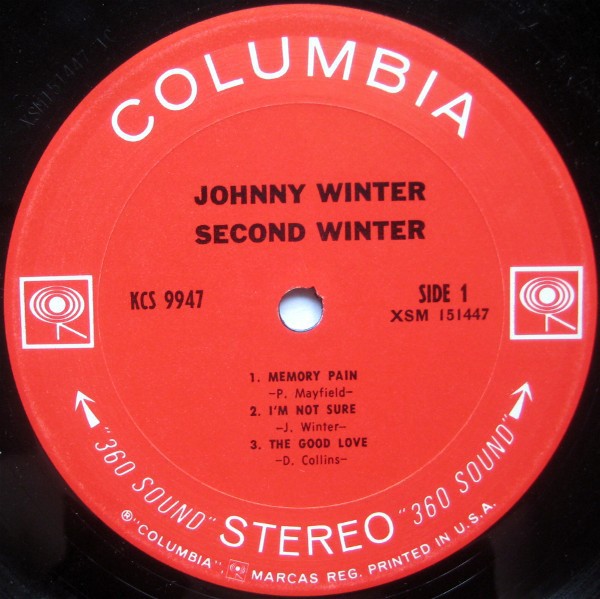 Johnny Winter – Second Winter (LP) (Very Good Plus (VG+)) – 3929217343