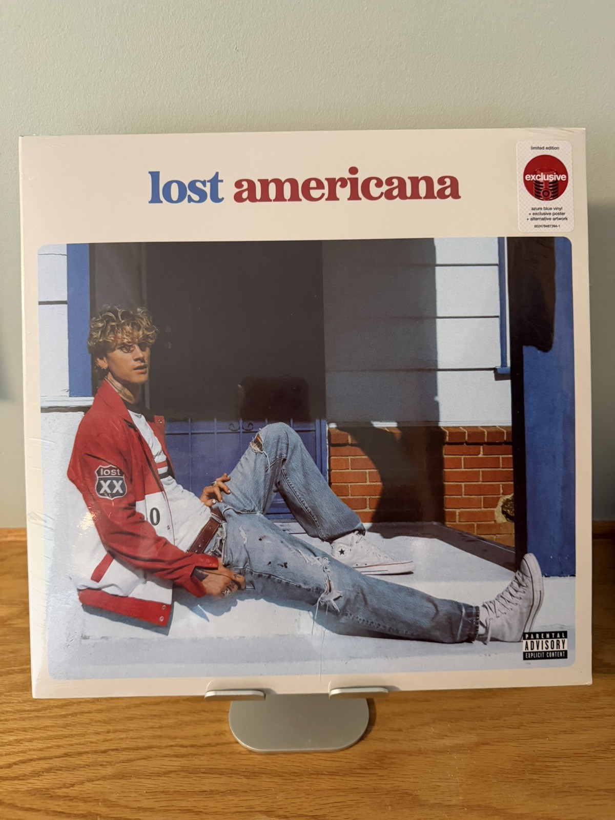 MGK* “Lost Americana” NEW SEALED MINT Azure Blue Vinyl Poster LP 2025 Record