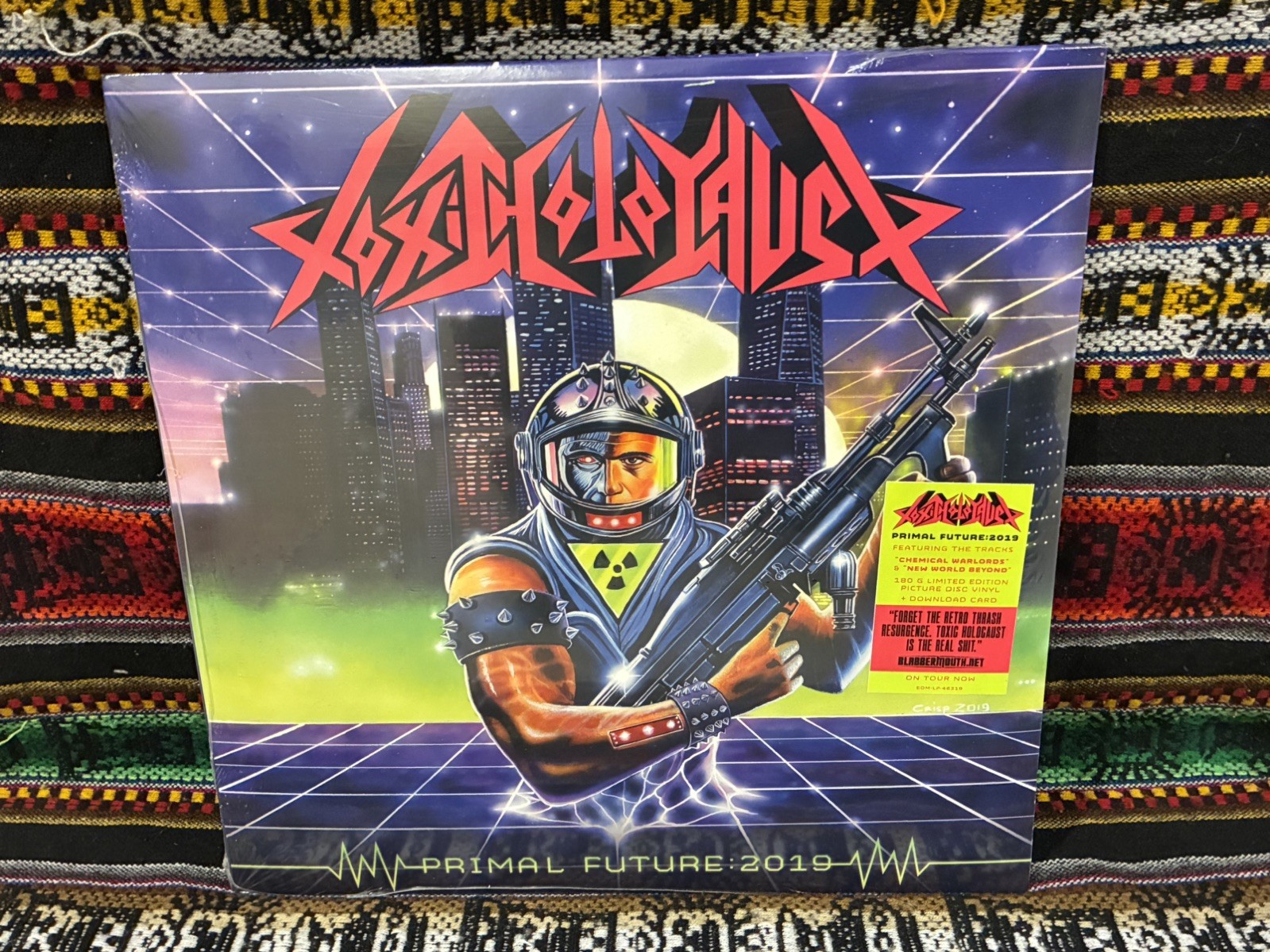 TOXIC HOLOCAUST Primal Future: 2019 12″ vinyl LP new sealed picture disc metal