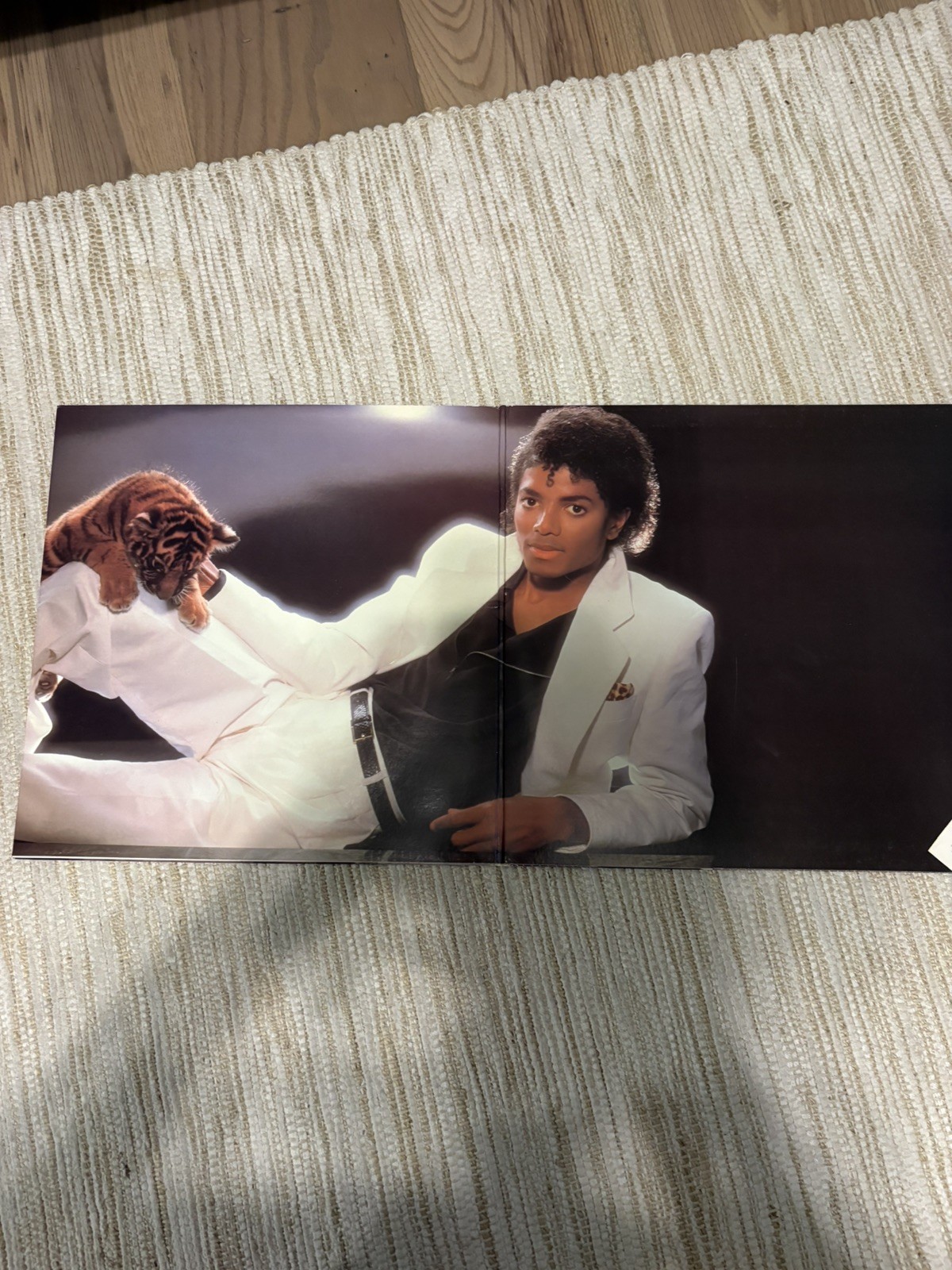 Michael Jackson Thriller 1st US PRESS Vintage Vinyl 1982 Complete W/ OG Sleeve!
