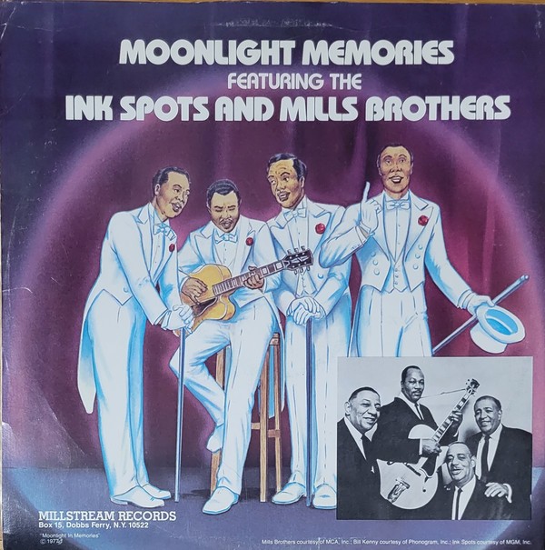 Various – Moonlight Memories Featuring The Ink Spots And Mills Brothers (2xLP) (