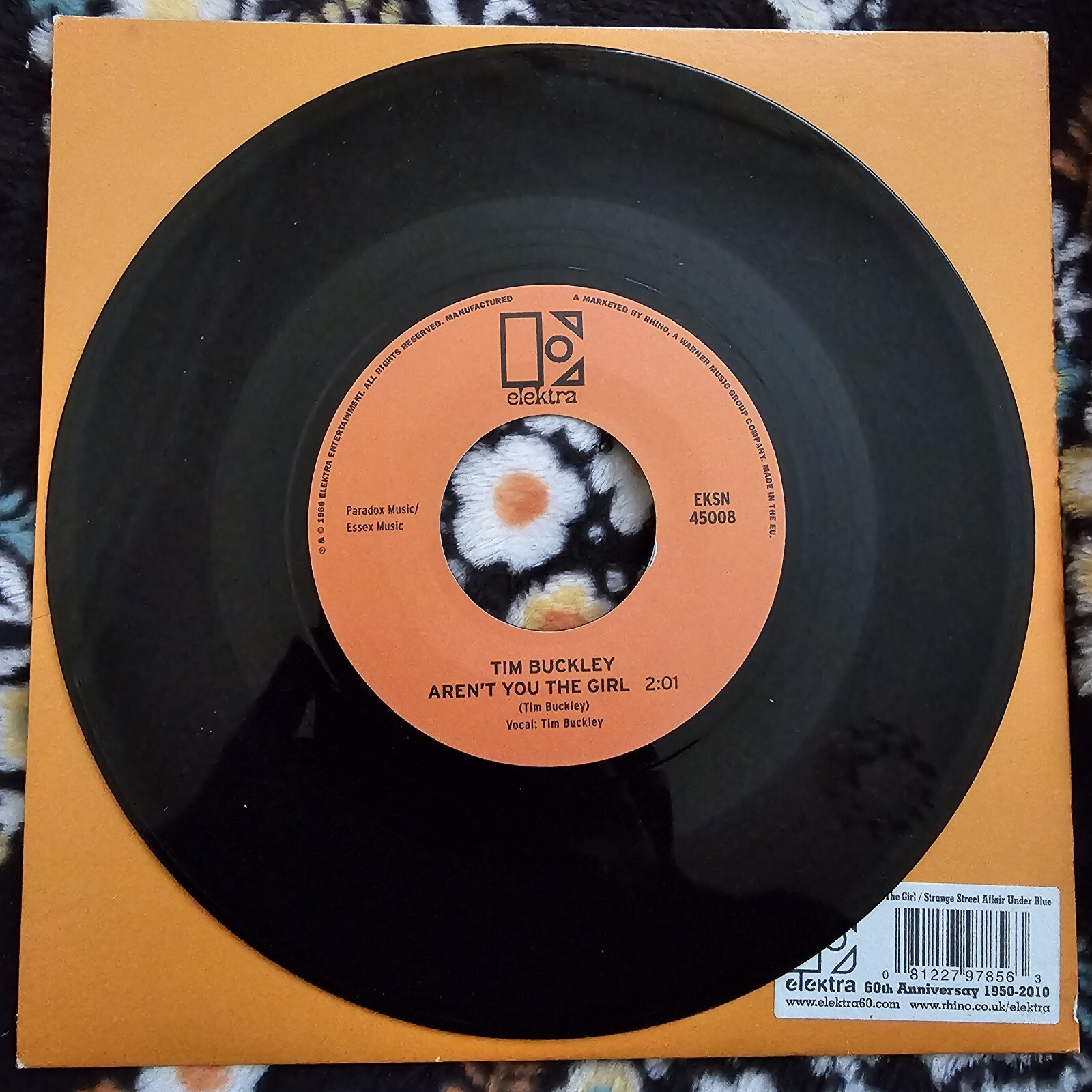 TIM BUCKLEY Aren’t You The Girl 2010 UK limited 7″ vinyl Very Rare