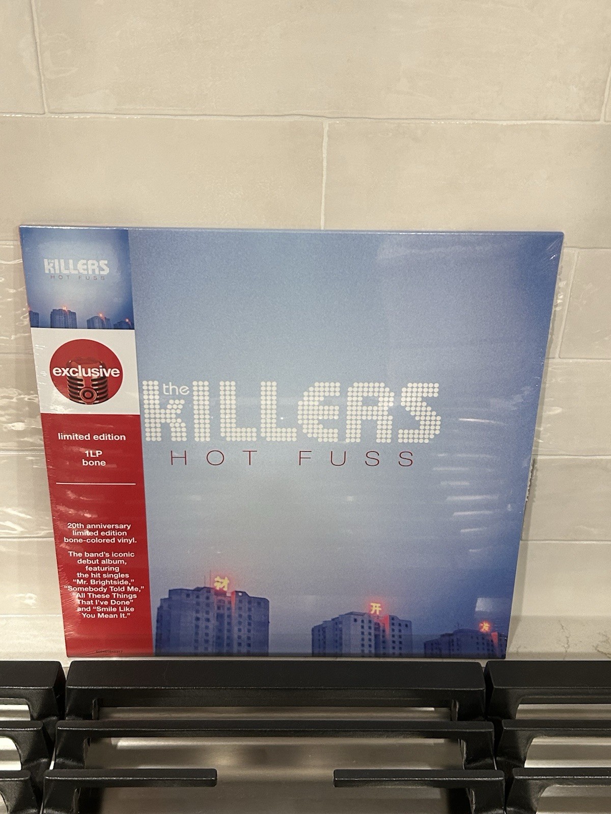 The Killers Hot Fuss Bone Color Vinyl LP Target Ex 20th Anniversary New Sealed