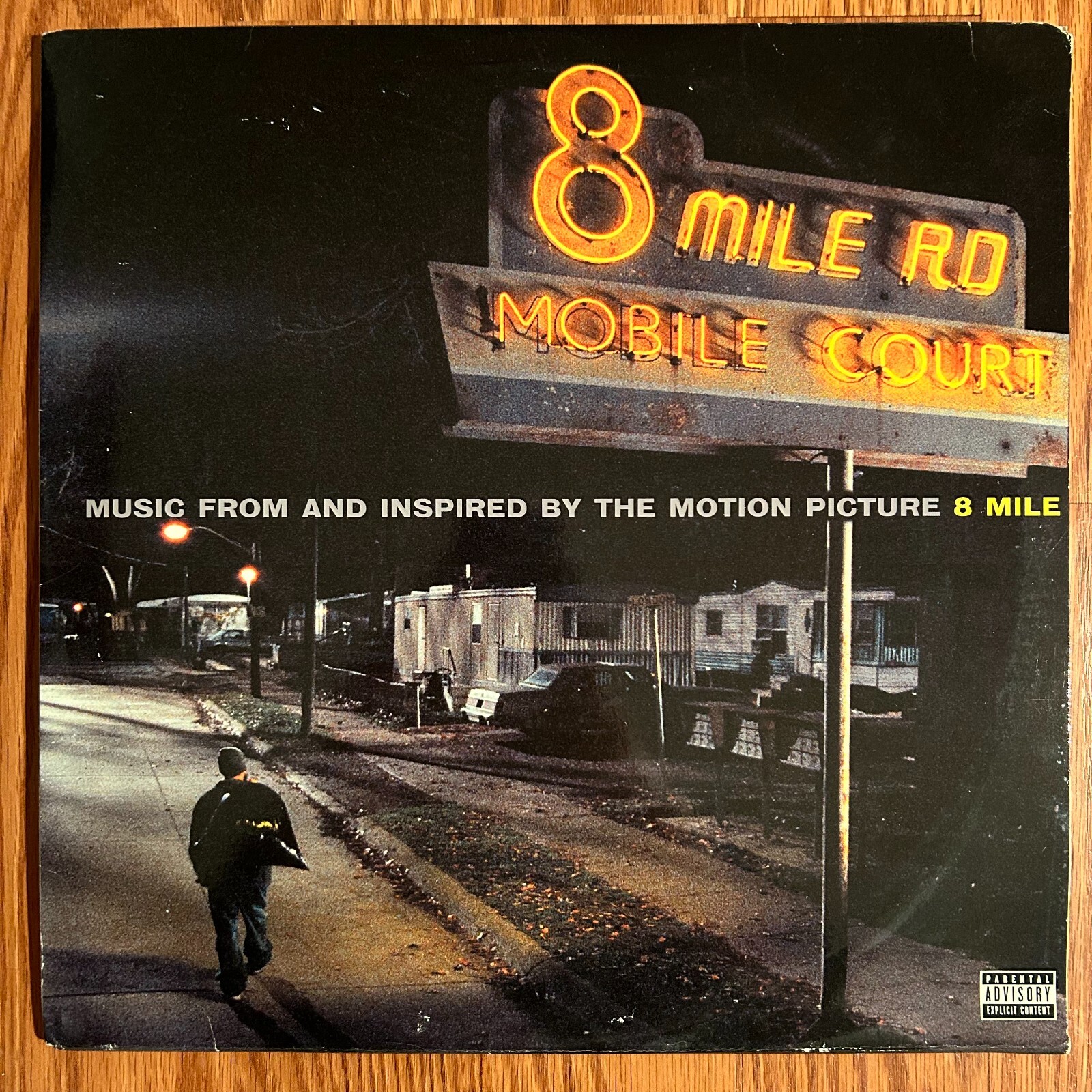 8 MILE SOUNDTRACK Various Artists 2LP on Interscope NM hip-hop eminem
